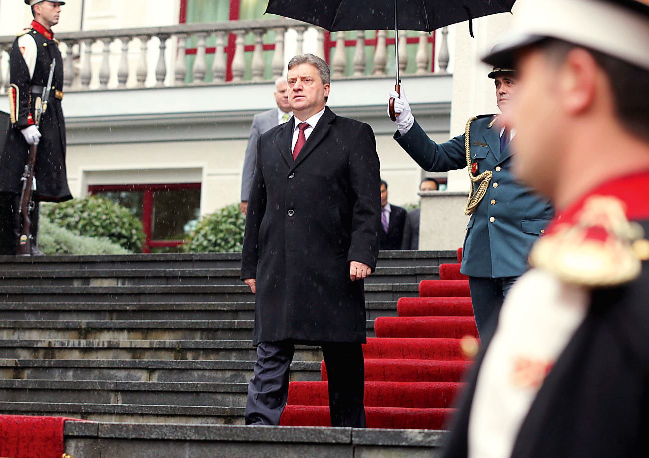 'OSTAJE DOJAM DA SU AMERIKANCI NEZAINTERESIRANI ZA MAKEDONIJU. KAO DA SU NAS ZABORAVILI JER VIŠE NE STVARAMO PROBLEME' FOTO: Ured predsjednika Republike Makedonije