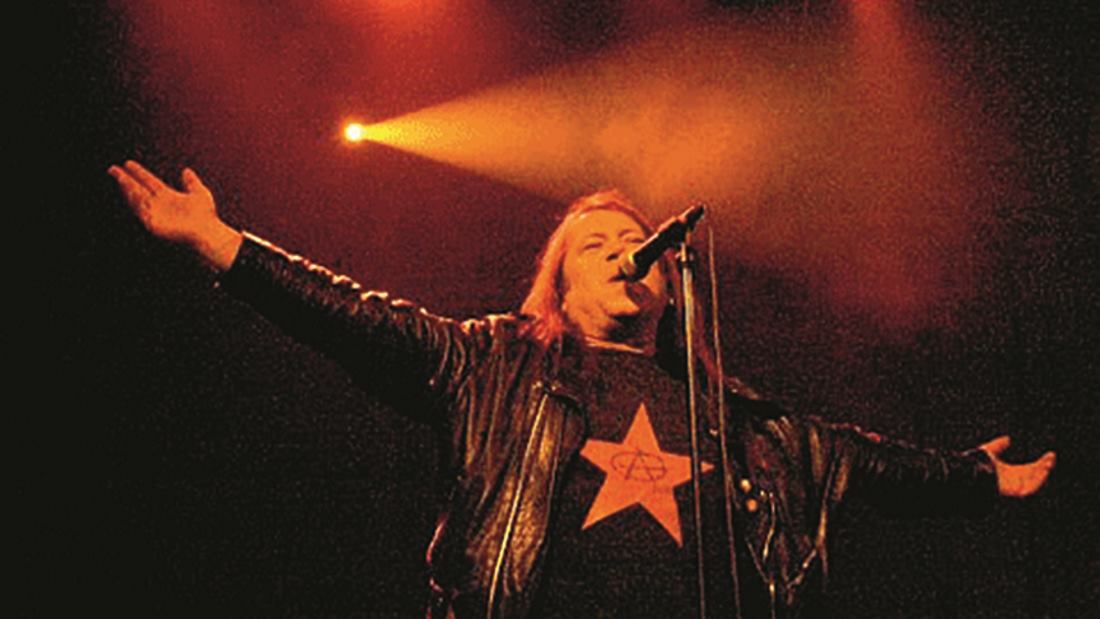 Frontmen KUD Idijota Branko Črnac Tusta ostao je upamćen kao veliki borac protiv nacionalizma FOTO: privatni album Andreja Korovljeva