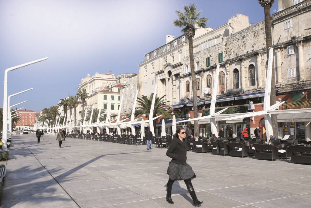 23.02.2011.,Split - Splitska riva. Photo: Ivo Cagalj/PIXSELL