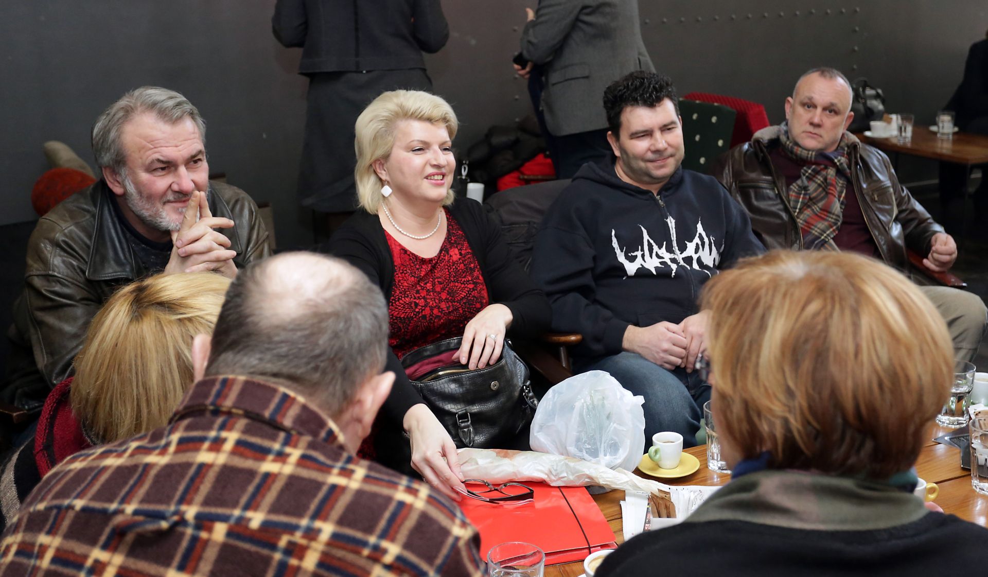 20.02.2017., Zagreb - U kinu Europa predstavljena inicijativa Puk'o nam je film ciji je cilj zastita neovisnosti hrvatske kinematografije od utjecaja politike. Zorica Greguric. Photo: Luka Stanzl/PIXSELL