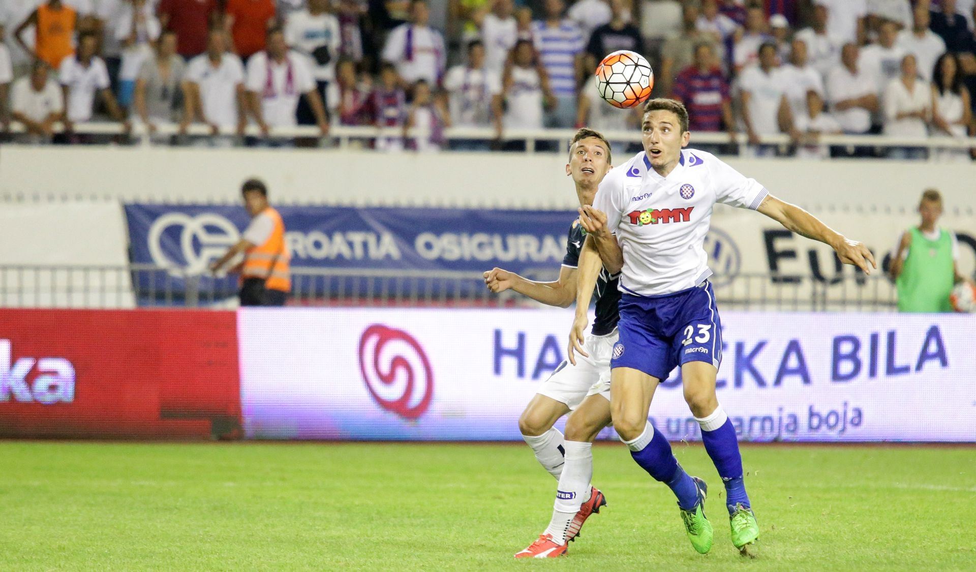 30.07.2015., stadion Poljud, Split - Prva utakmica treceg pretkola Lige Prvaka, HNK Hajduk - Stromsgodset IF. Zoran Nizic. Photo: Petar Glebov/PIXSELL