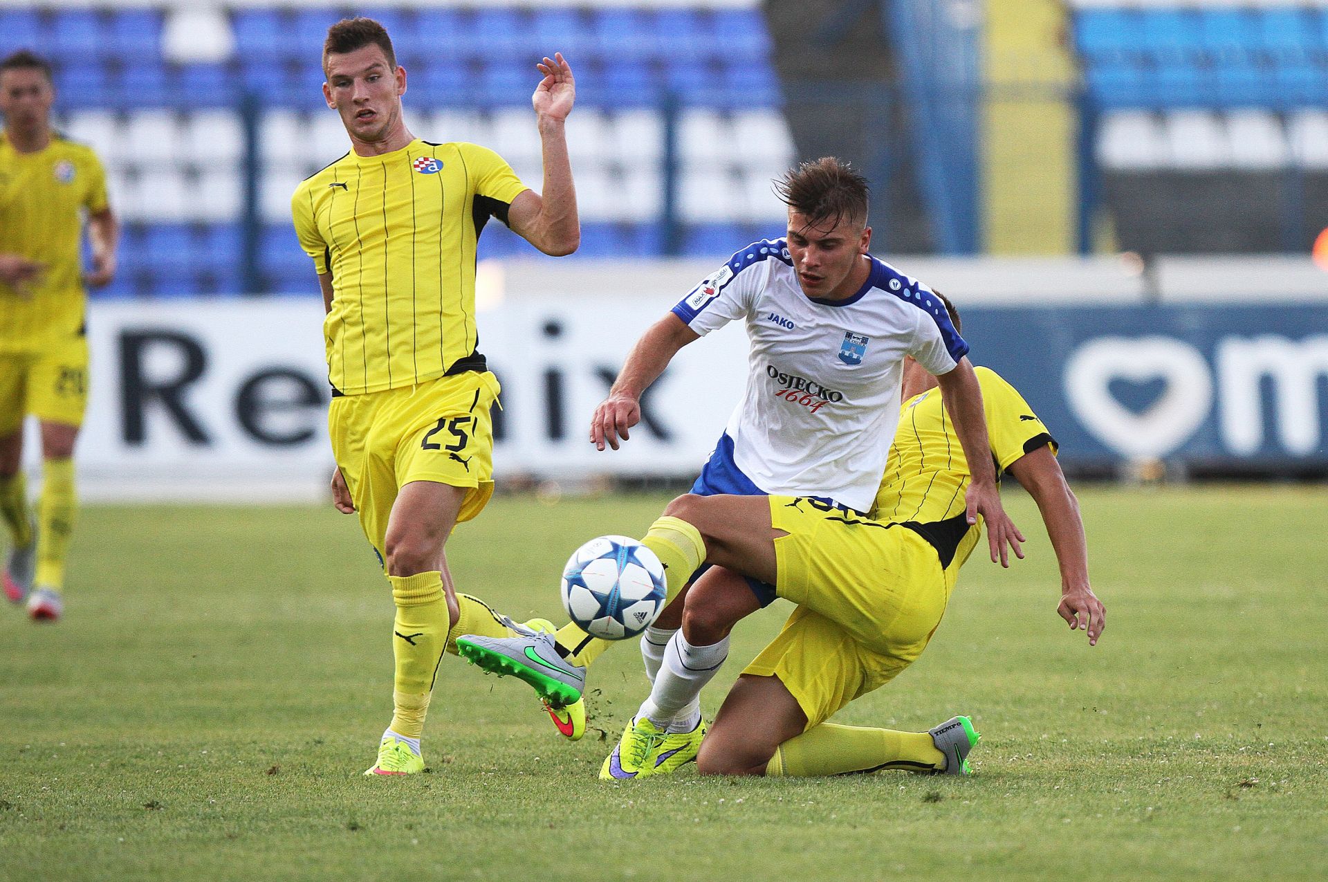 19.07.2015., stadion Gradski vrt, Osijek - MAXtv Prva HNL, 2. kolo, NK Osijek - GNK Dinamo. Nikola Mandic. 
Photo: Marko Mrkonjic/PIXSELL