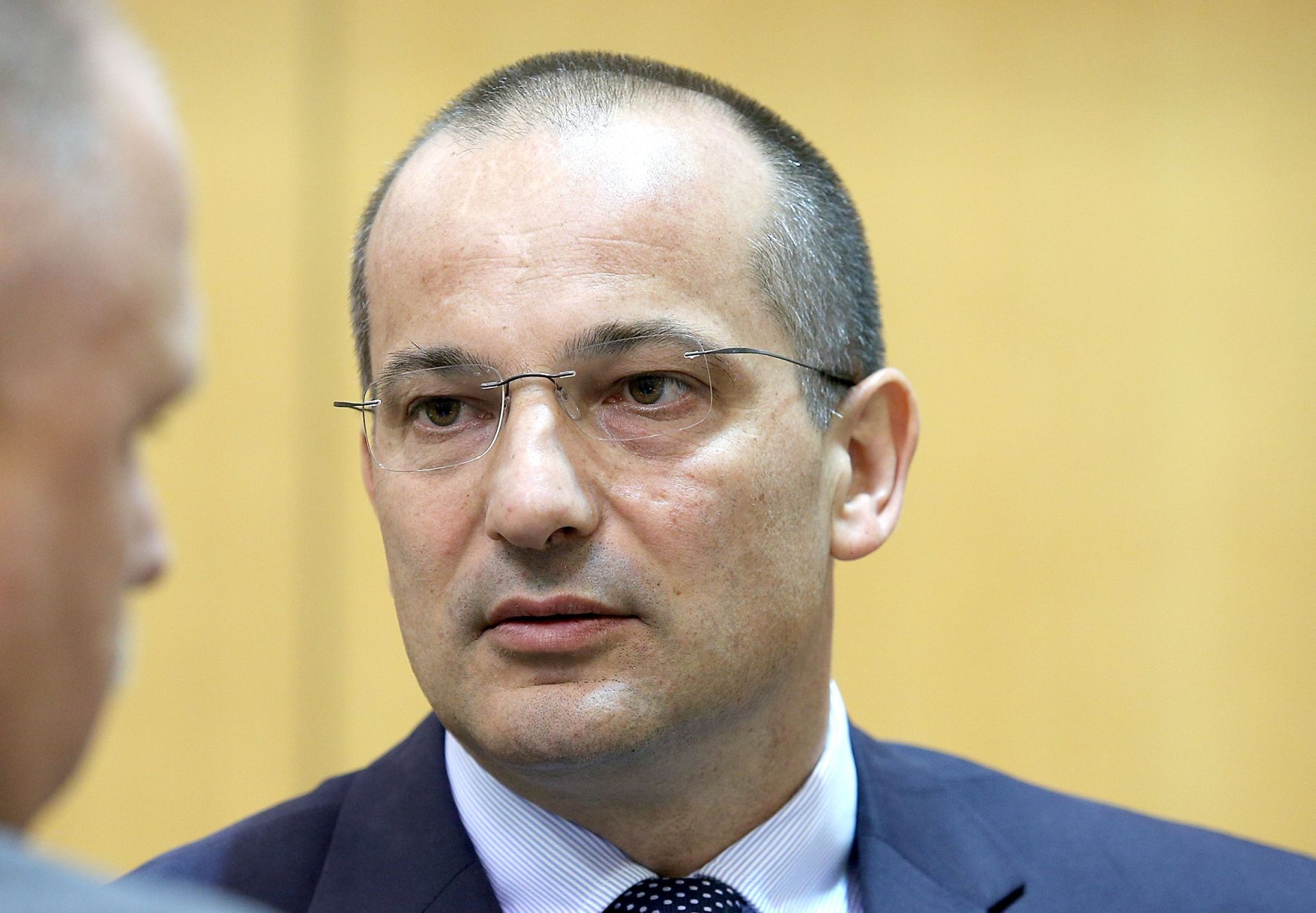 30.06.2015., Zagreb - Hrvatski sabor je 17. sjednicu nastavio raspravom o konacnom prijedlogu zakona o izmjenama i dopunama Zakona o obveznim odnosima. Ivan Suker, Orsat Miljenic. 
Photo: Patrik Macek/PIXSELL