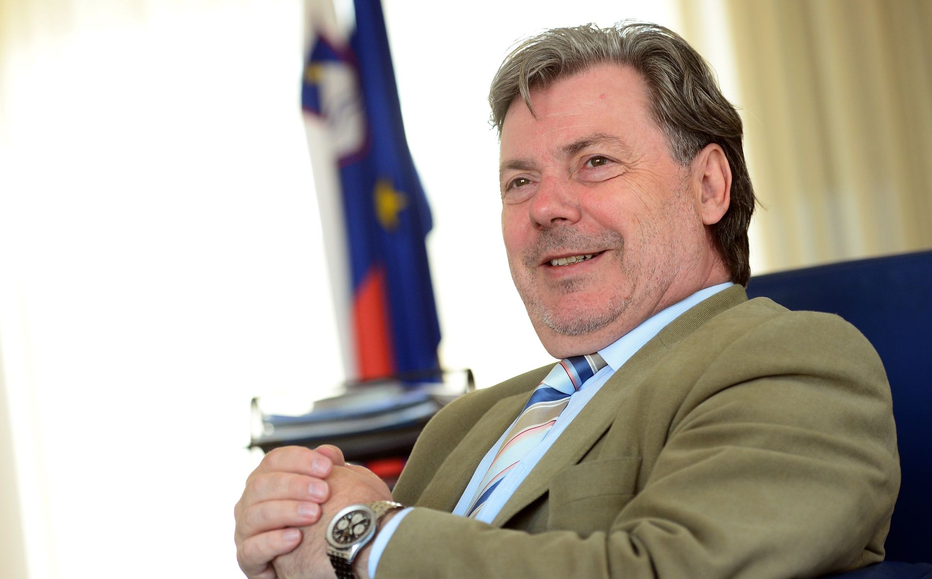 30.4.2015.,Zagreb -  Veleposlanik Slovenije Vojko Volk. Photo: Marko Prpic/PIXSELL