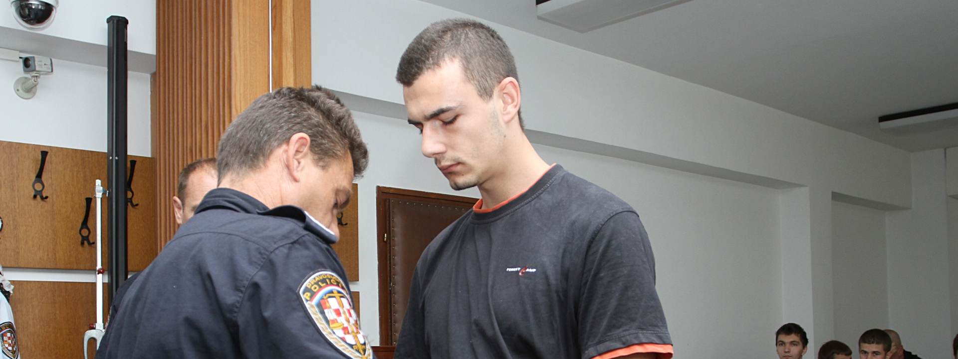 09.07.2014., Karlovac - Na Zupanijskom sudu u Karlovcu nastavljeno sudenje Bosku Sapicu optuzenom za dvostruko ubojstvo. 
Photo: Kristina Stedul Fabac/PIXSELL