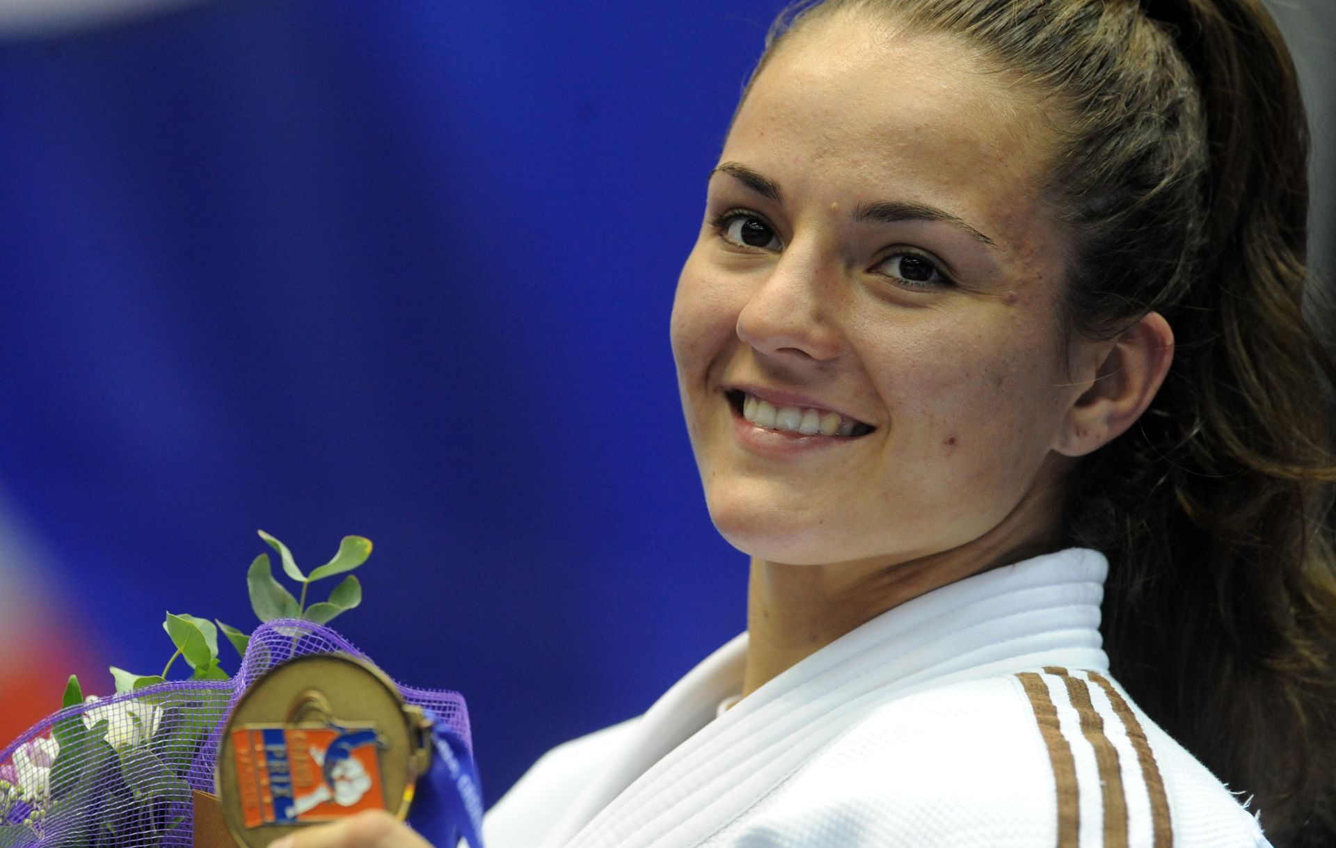 13.09.2014., Dom Sportova, Zagreb - Judo Grand Prix Zagreb 2014. Barbara Matic.  Photo: Daniel Kasap/PIXSELL