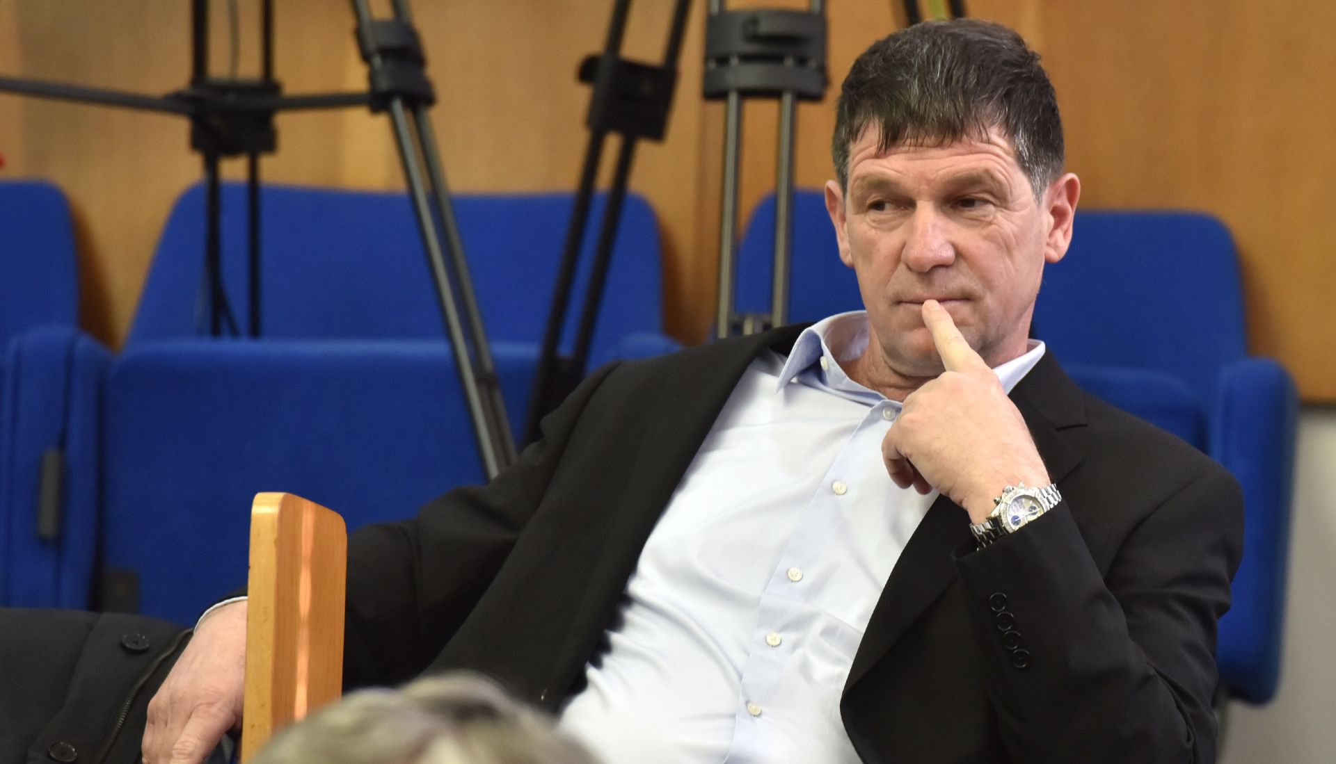 03.03.2015., Zadar - Sjednica Gradskog vijeca Grada Zadra. Reno Sinovcic.
Photo: Dino Stanin/PIXSELL