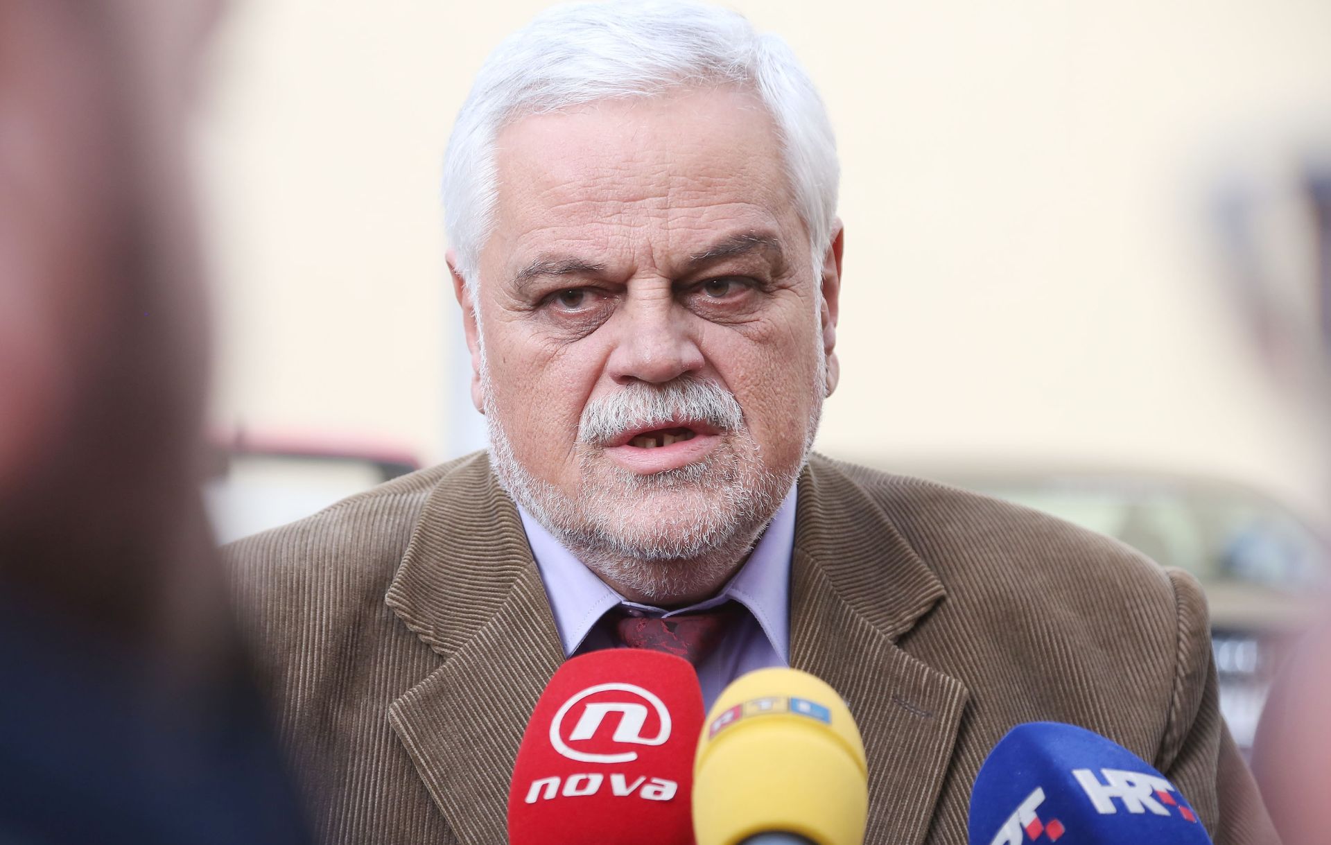 30.11.2015., Knin - U Knin su doputovali Vojislav Stanimirovic i Milorad Pupovac kako bi raspravili status i situaciju oko saborskog zastupnika Mirka Raskovica.
Photo: Dusko Jaramaz/PIXSELL