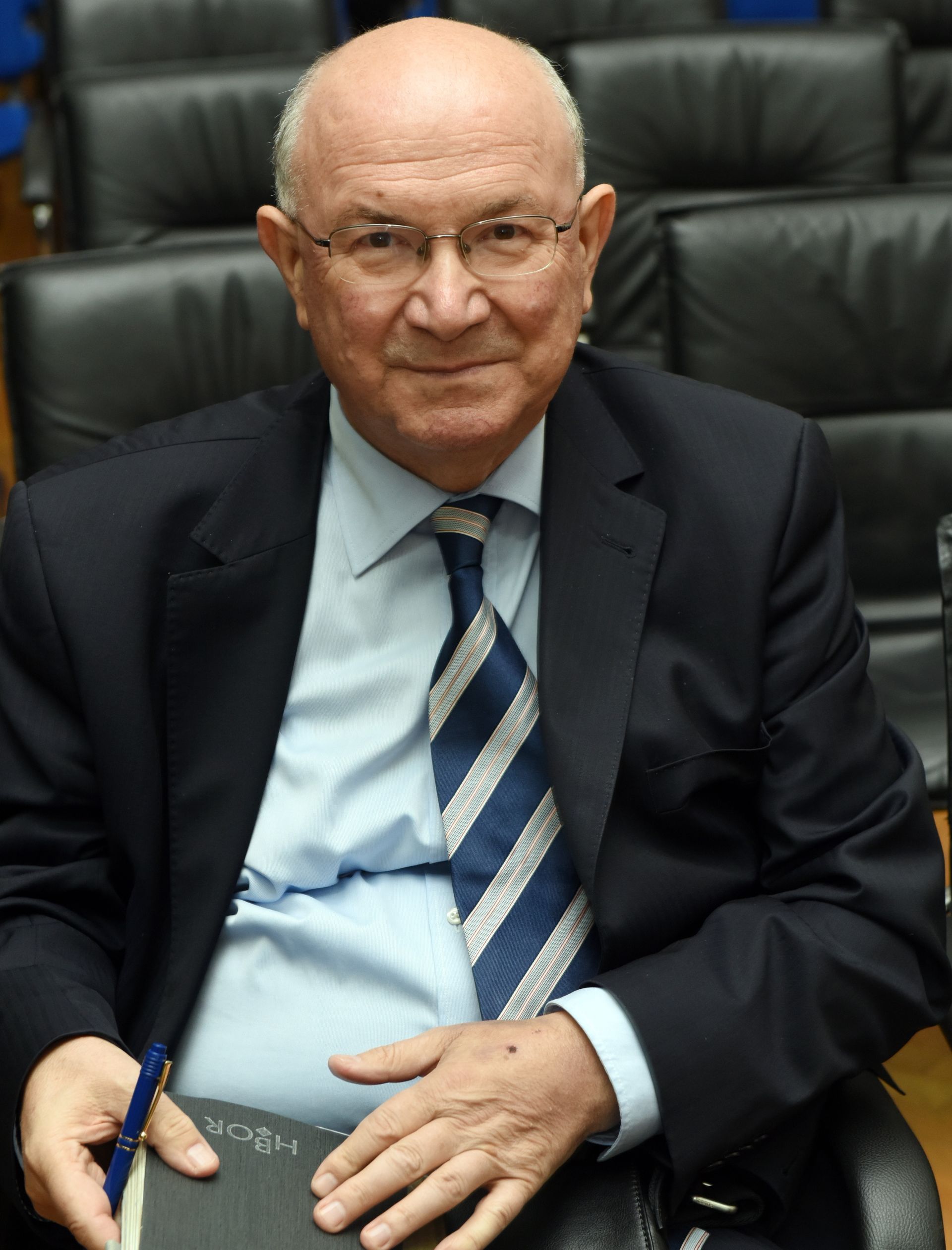 21.09.2015., Zagreb - Na Vojno ucilistu dr. Franjo Tudjman odrzana je promocija knjige Ante Guge Oluja koju nismo mogli izbjeci u izdanju Vecernjeg lista. Mate Granic
Photo: Davor Visnjic/PIXSELL