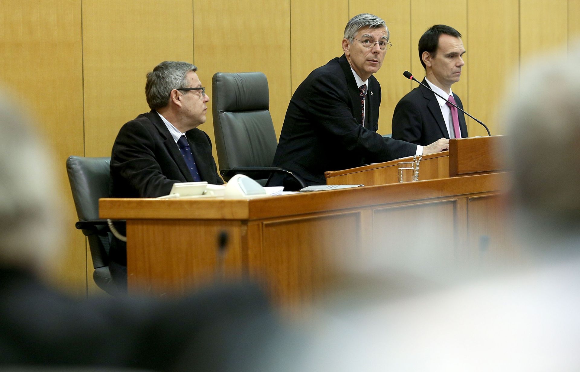 09.03.2016., Zagreb - Na dnevnom redu nastavka 2. sjednice Hrvatskog sabora je rasprava o izvjescu Hrvatske narodne banke. Zeljko Reiner. 
Photo: Patrik Macek/PIXSELL