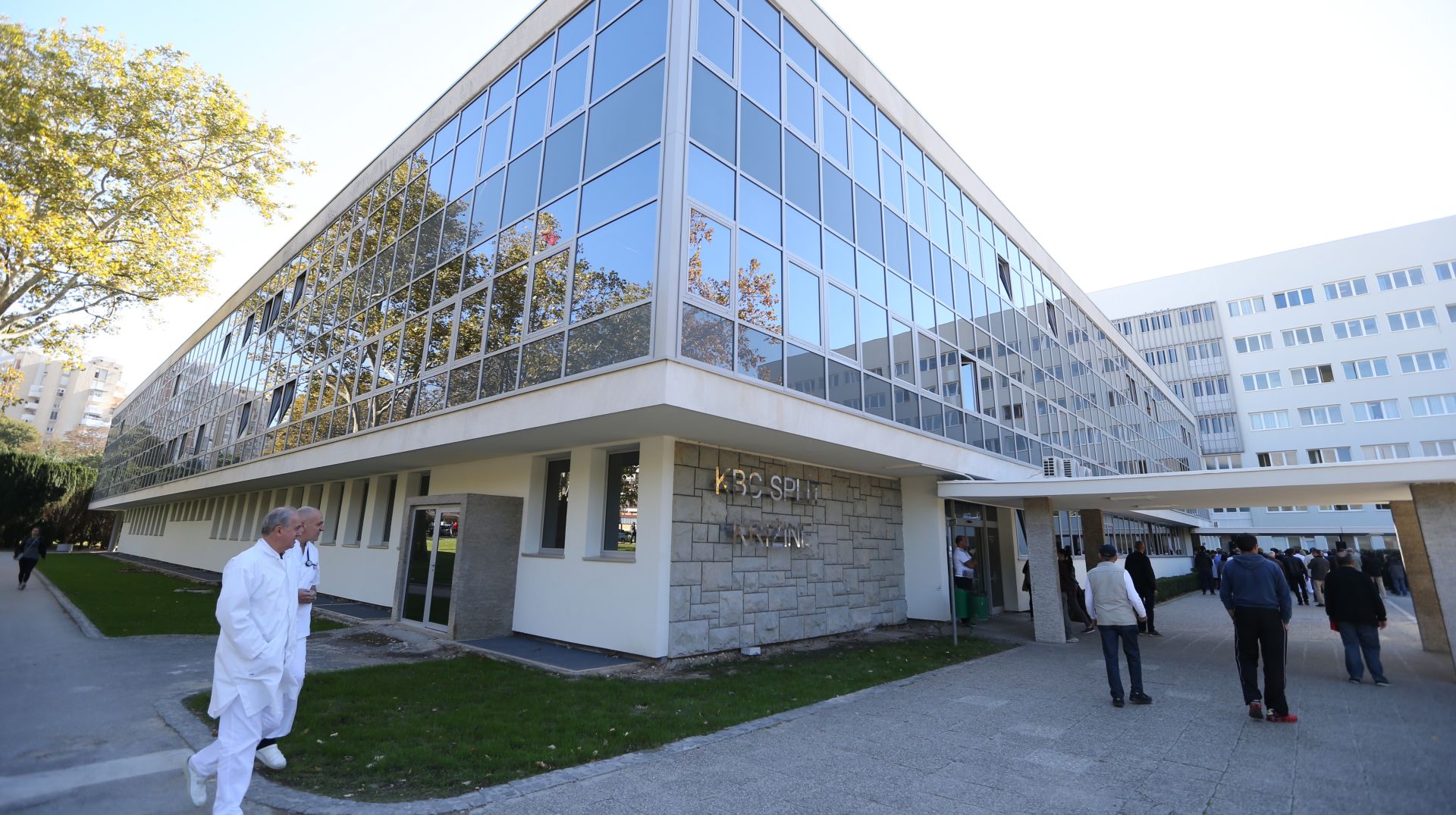 02.11.2015., Split - Svecano obiljezen zavrsetak radova energetske obnove bolnice na Krizinama Klinickog bolnickog centra u Splitu. 
Photo: Ivo Cagalj/PIXSELL