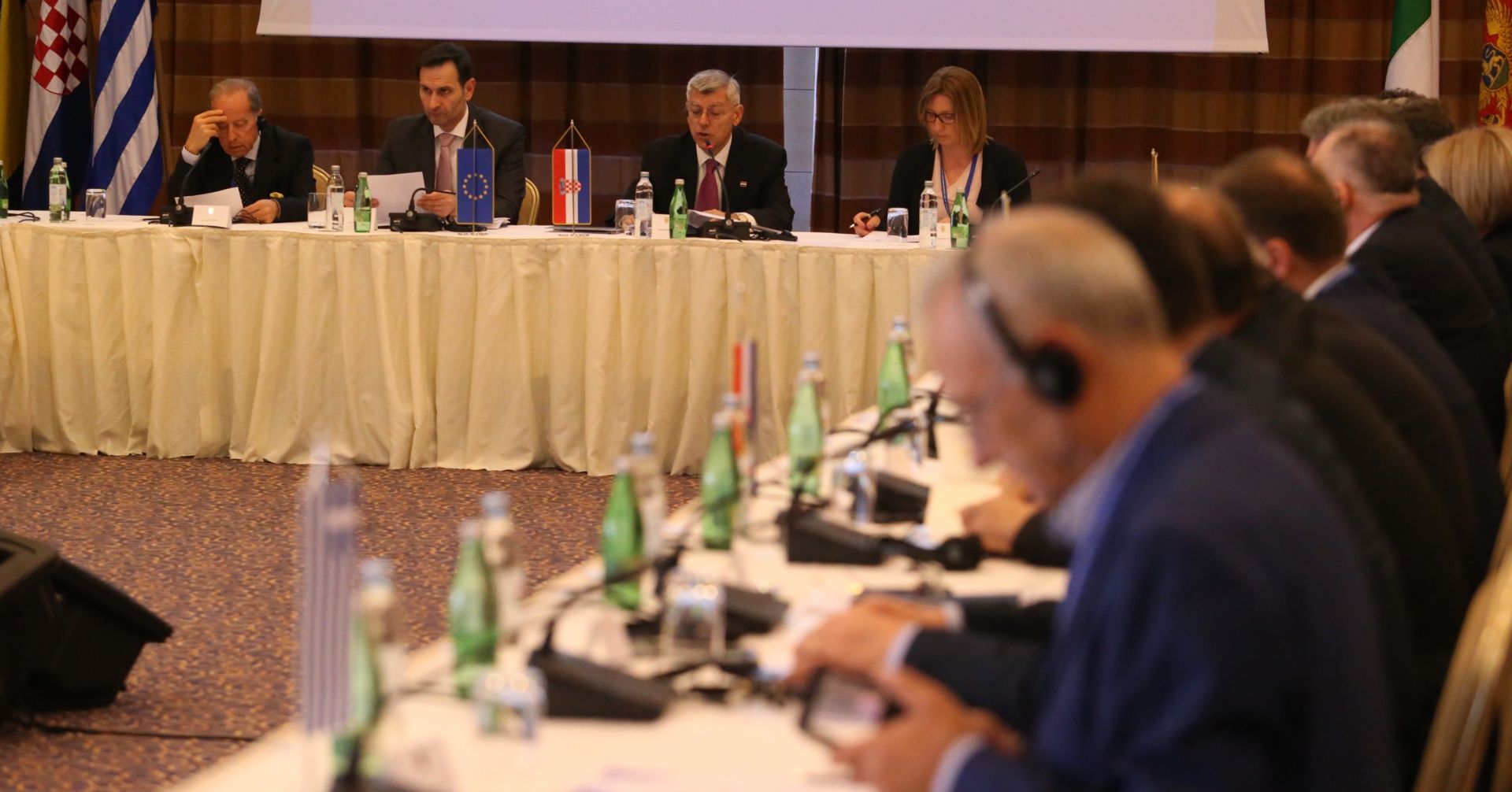 16.04.2016., Split - U hotelu Le Meridien Lav odrzana je XIV konferencija predsjednika parlamenata drzava sudionica
Jadransko- jonska inicijative. Zeljko Reiner
Photo: Ivo Cagalj/PIXSELL