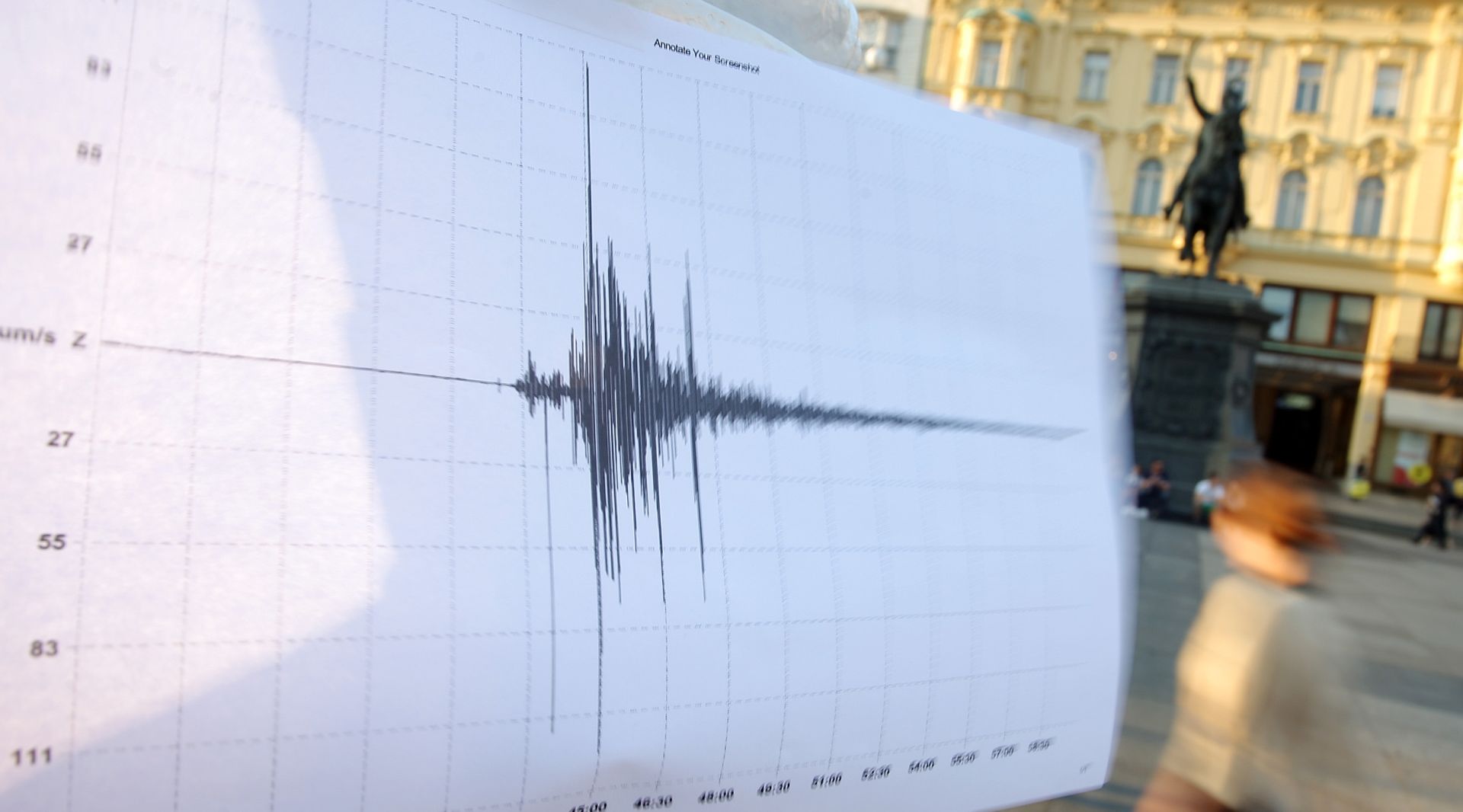 29.08.2013., Zagreb - Zagreb i okolicu u nekoliko dana pogodilo je sest manjih potresa s epicentrom oko mjesta Jablanovec i Gornja Bistra. Seizmolozi predvidjaju da bi u skoroj buducnosti Zagreb mogao pogoditi potres od 6,5 stupnjeva po Richteru sto je nesto malo jace od velikog potresa 1880. godine koji je prouzrokovao goleme stete u gradu. 
Photo: Borna Filic/PIXSELL