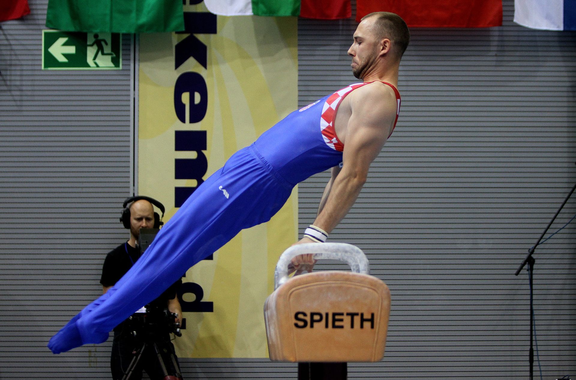 26.04.2014., dvorana Gradski vrt, Osijek - Grand prix Osijek Zito Challenge Cup 2014., finalna vecer. Robert Seligman. 
Photo: Marko Mrkonjic/PIXSELL
