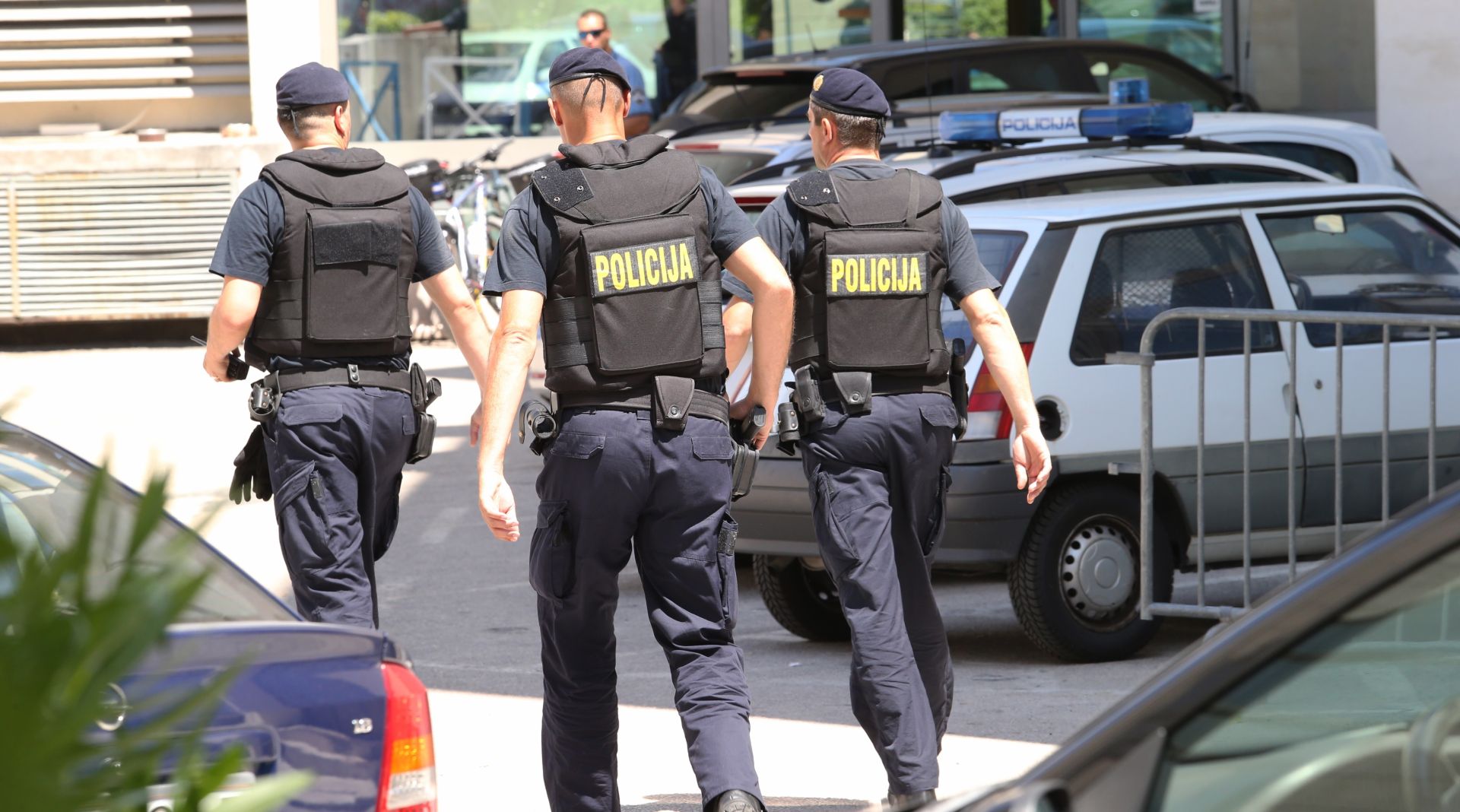 10.07.2015., Split - Dragan Vaciljkovic, poznatii kao kapetan Dragan, doveden je Zupanijski sud pod jakom mjerama policijske zastite. Photo: Ivo Cagalj/PIXSELL