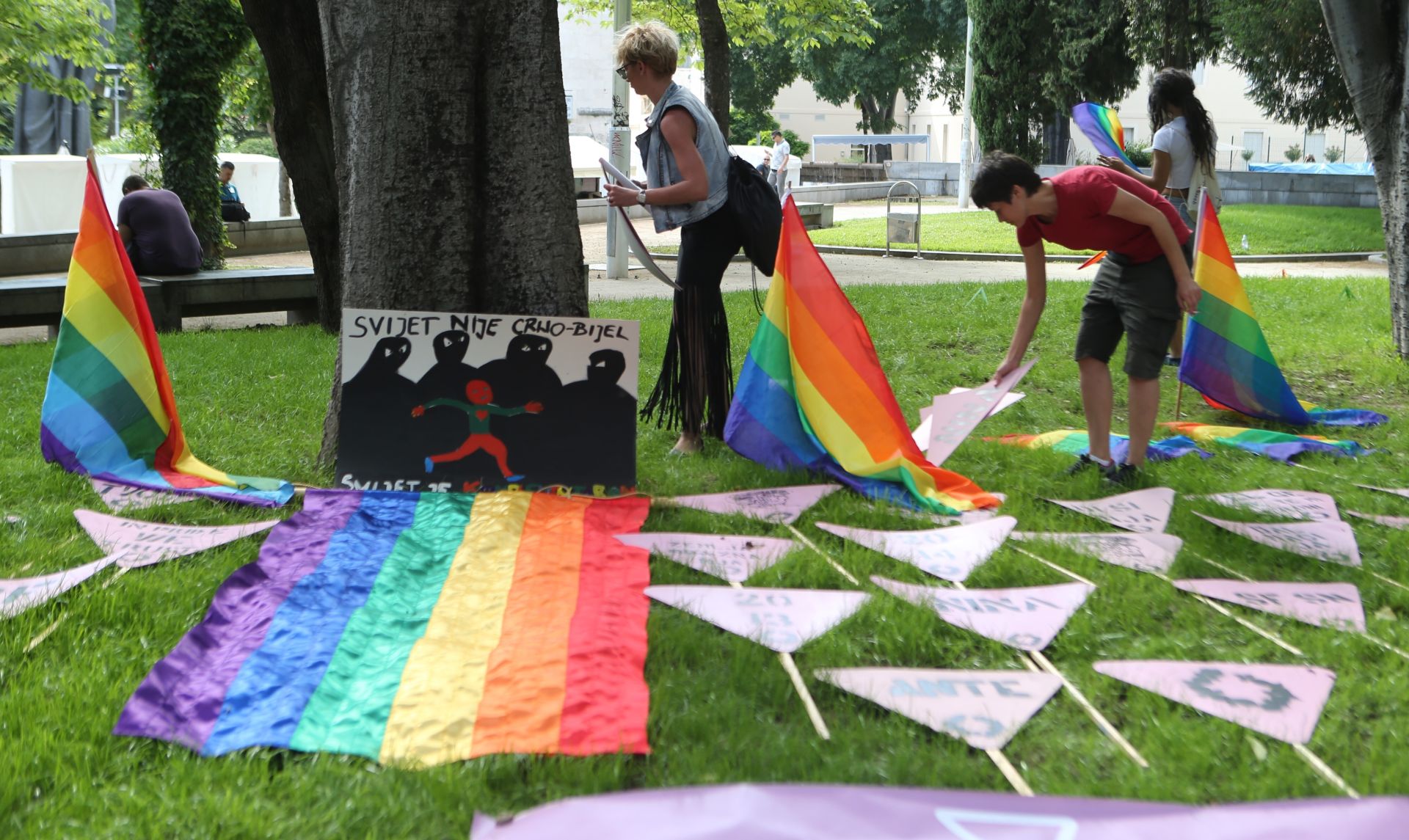 04.06.2016., Split - Sesti po redu Split Pride pod nazivom To je i moja stvar.
 Photo: Ivo Cagalj/PIXSELL