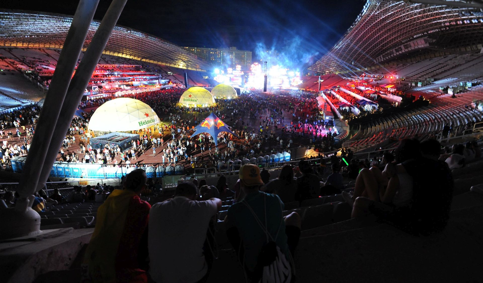 Split, 16. srpnja 2016. - Prva veèer Ultra Europe festivala koji se odrava na splitskom Poljudu.
foto HINA / Mario STRMOTIÆ / mm