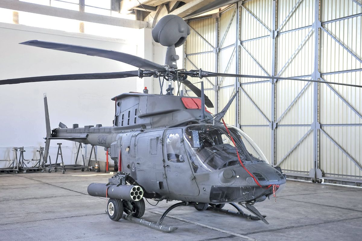 NA ZEMUNIK JE STIGLO PET OD UKUPNO 16 HELIKOPTERA KIOWA WARRIOR ČIJA VRIJEDNOST SA SUSTAVIMA NAORUŽANJA, RAKETAMA I DRUGOM OPREMOM IZNOSI OKO 286,5 MILIJUNA KUNA