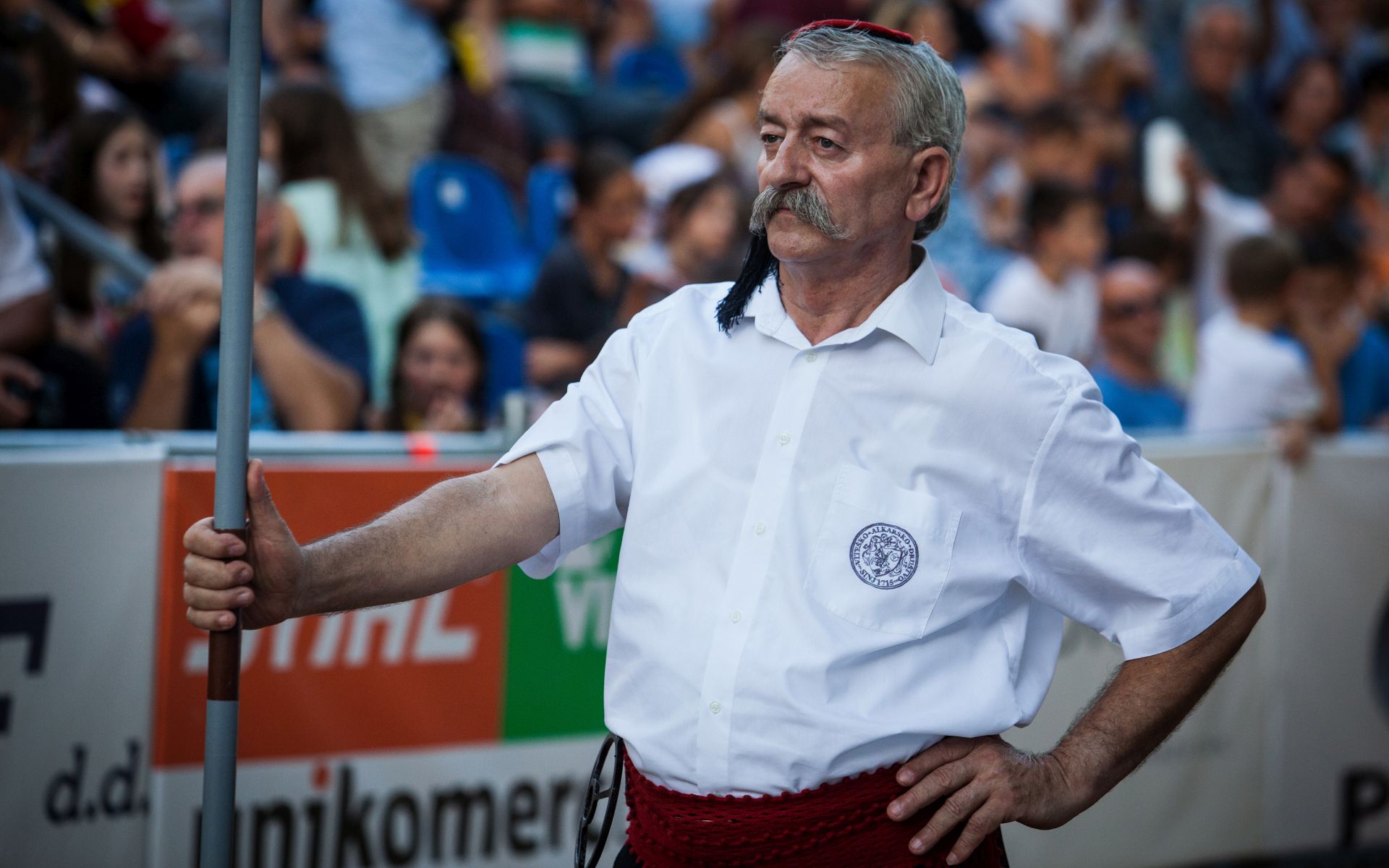 Sinj, 050816.
U Sinju je odrzan prvi dan tradicionalnog viteskog natjecanja Alka. Na takozvanoj Bari danas je nastupilo nekoliko alkara koji ce se u iduca dva dana natjecati za prestiznu titulu slavodobitnika Alke.
Foto: HINA/ Milan ŠABIĆ