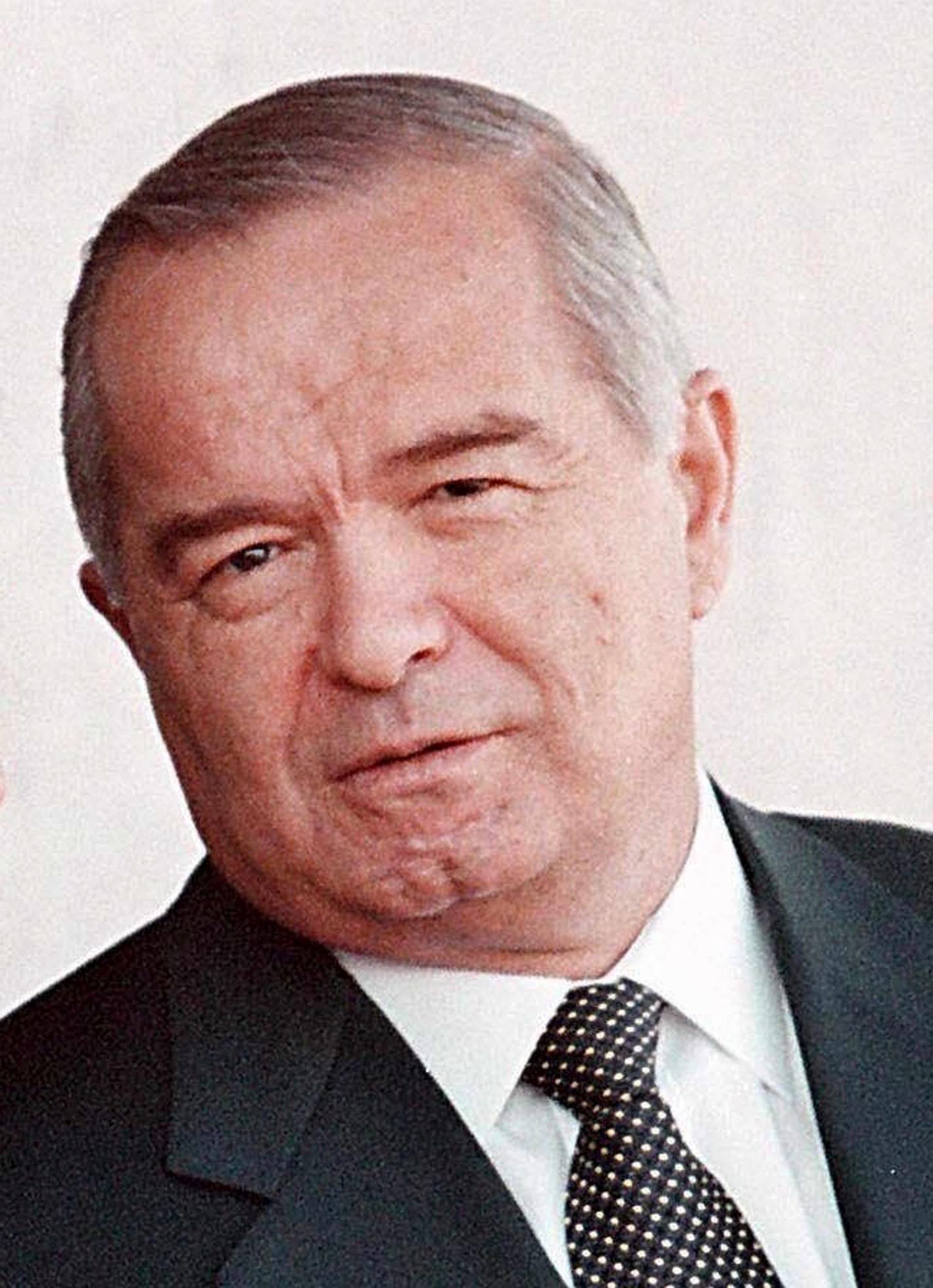epa05514126 (FILE) A file picture dated October 1998 of the President of Uzbekistan, Islam Karimov, during a visit in Moscow, Russia. Media reports on 29 August 2016 state Lola Karimova-Tillyaeva, daughter of Uzbek President Karimov, confirmed her father Islam Karimov has suffered a brain haemorrhage. Karimov, who reportedly suffered the brain haemorrhage already on 27 August, is in intensive care but in stable condition, reports say.  EPA/SERGEY CHIRIKOV