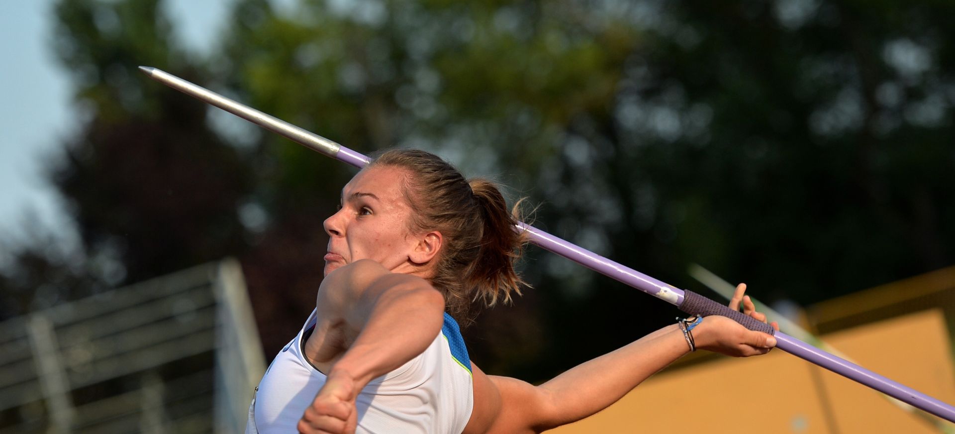 31.07.2016., Zagreb - Prvenstvo Hrvatske u atletici na stadionu Mladost, koplje, finale, seniorke. Sara Kolak. 
Photo: Marko Lukunic/PIXSELL