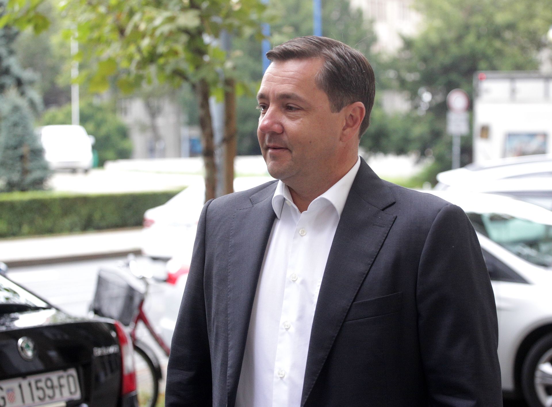 11.08.2016., Trg zrtava fasizma 4, Zagreb - Andrija Mikulic dolazi na sjednicu Predsjednistva HDZ-a. 
Photo: Zarko Basic/PIXSELL