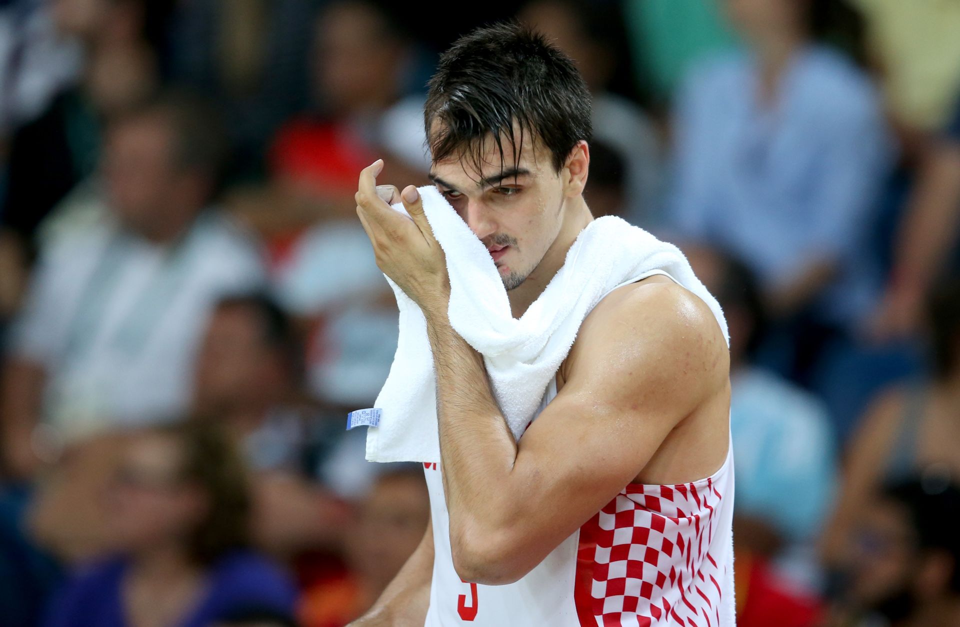 17.08.2016., Rio de Janeiro - Olimpijske igre Rio 2016. Kosarkaska utakmica, cetvrtfinale Hrvatska - Srbija. Dario Saric.
Photo: Igor Kralj/PIXSELL