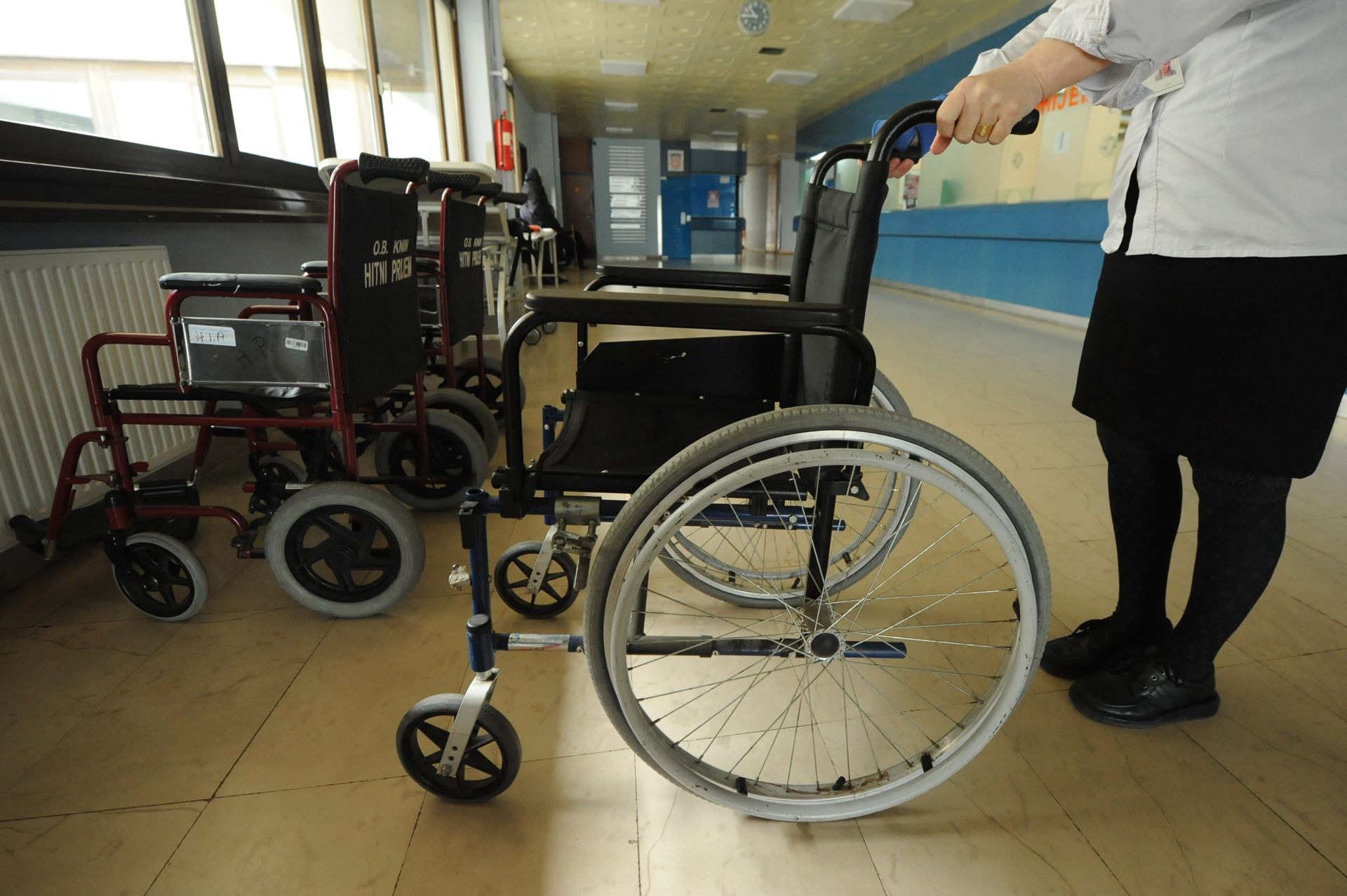 08.04.2015., Knin - Ministar zdravlja Sinisa Varga otvorio je odjel veteranske bolnice u Kninu. Tako sada bolnica nosi naziv Opca i veteranska bolnica Hrvatski ponos Knin. 
Photo: Hrvoje Jelavic/PIXSELL