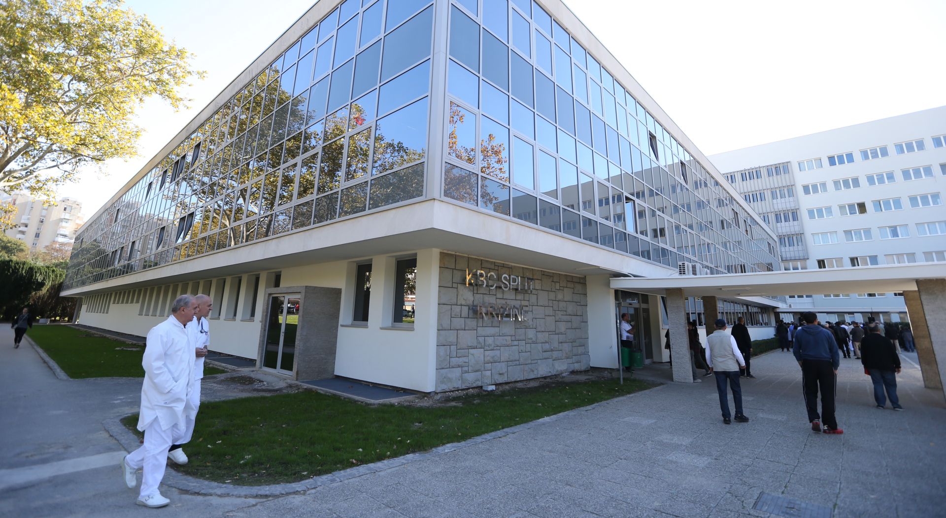 02.11.2015., Split - Svecano obiljezen zavrsetak radova energetske obnove bolnice na Krizinama Klinickog bolnickog centra u Splitu. 
Photo: Ivo Cagalj/PIXSELL