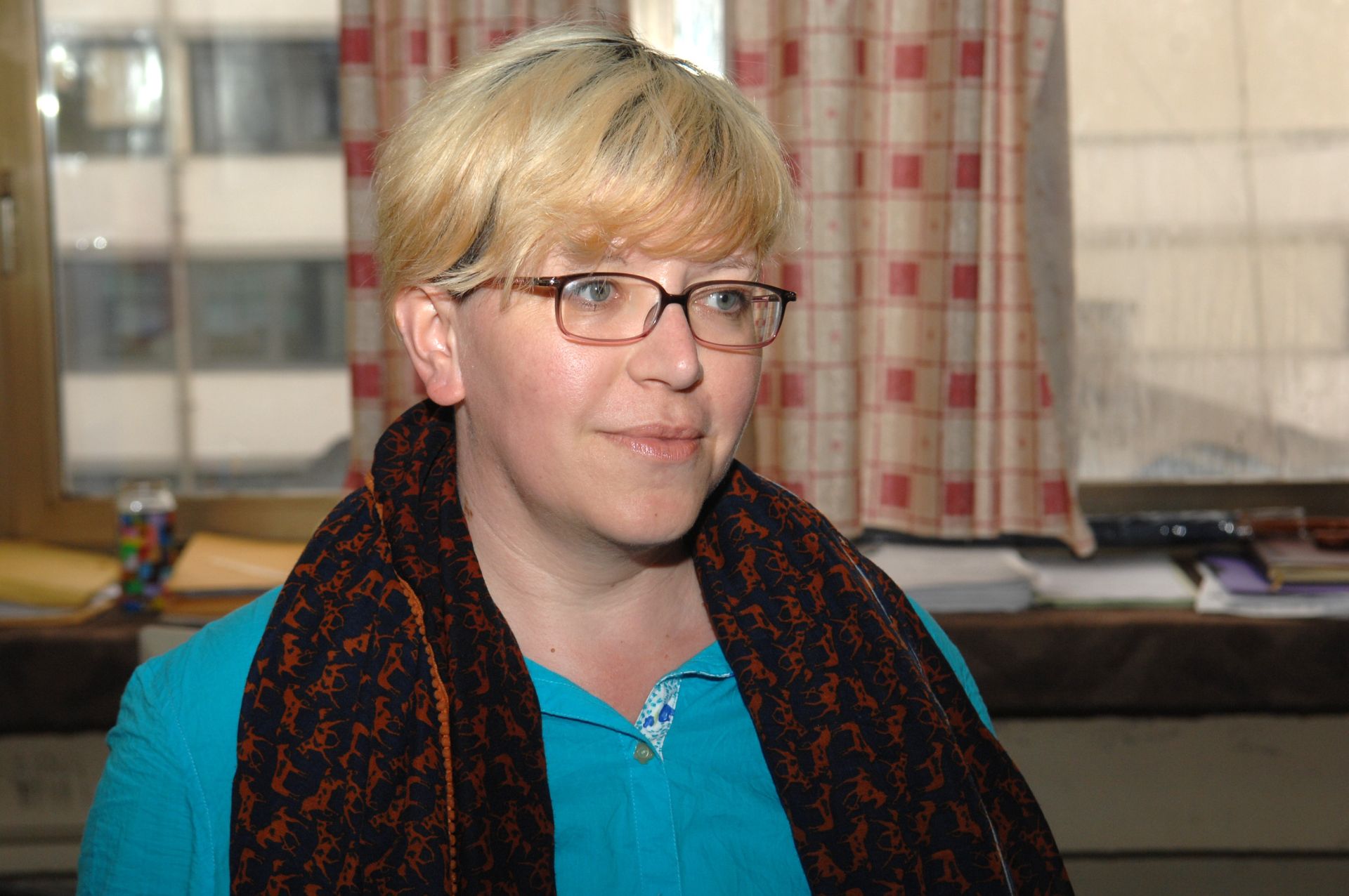 13.05.2014., Bjelovar, Prostorije SDP-a - U okviru predizborne kampanje za izbore za Europski parlament 2014. kandidatkinja koalicije SDP-HNS-HSU-IDS Karolina Leakovic za posjeta Bjelovaru u protorijama SDP-a druzila se sa simpatizerima i  gradjanima. 
Photo: Damir Spehar/PIXSELL