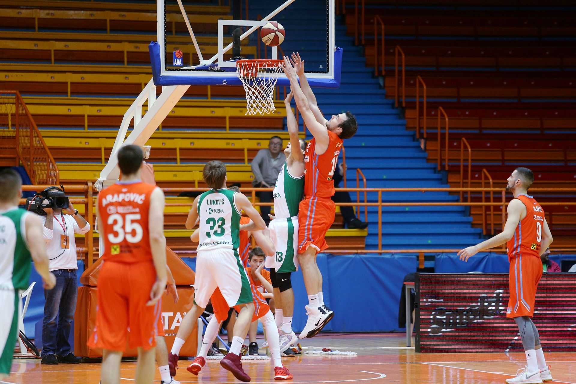 23.10.2016., Dom sportova, Zagreb - ABA liga, 06. kolo, KK Cedevita - KK Krka. Miro Bilan. Photo: Dalibor Urukalovic/PIXSELL