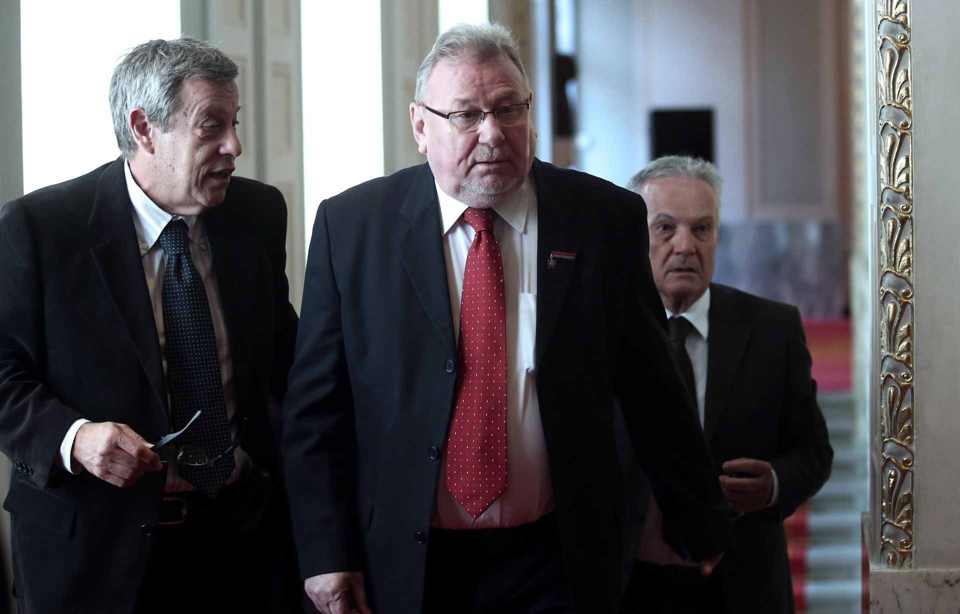 07.10.2016., Zagreb - Svecani prijem za drzavni vrh i diplomatski kor u Hrvatskom saboru povodom obiljezavanja 25. obljetnice hrvatske neovisnosti. Vladimir Seks.
Photo: Sanjin Strukic/PIXSELL