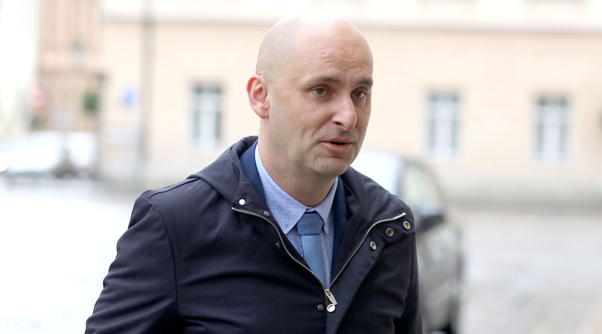 03.11.2016., Zagreb - Na svojoj drugoj sjednici Vlada RH raspravljala je, uz ostalo, o stanju izazvanom uhicenjem pripadnika HVO-a. Dolazak ministara na sjednicu. Tomislav Tolusic. 
Photo: Patrik Macek/PIXSELL