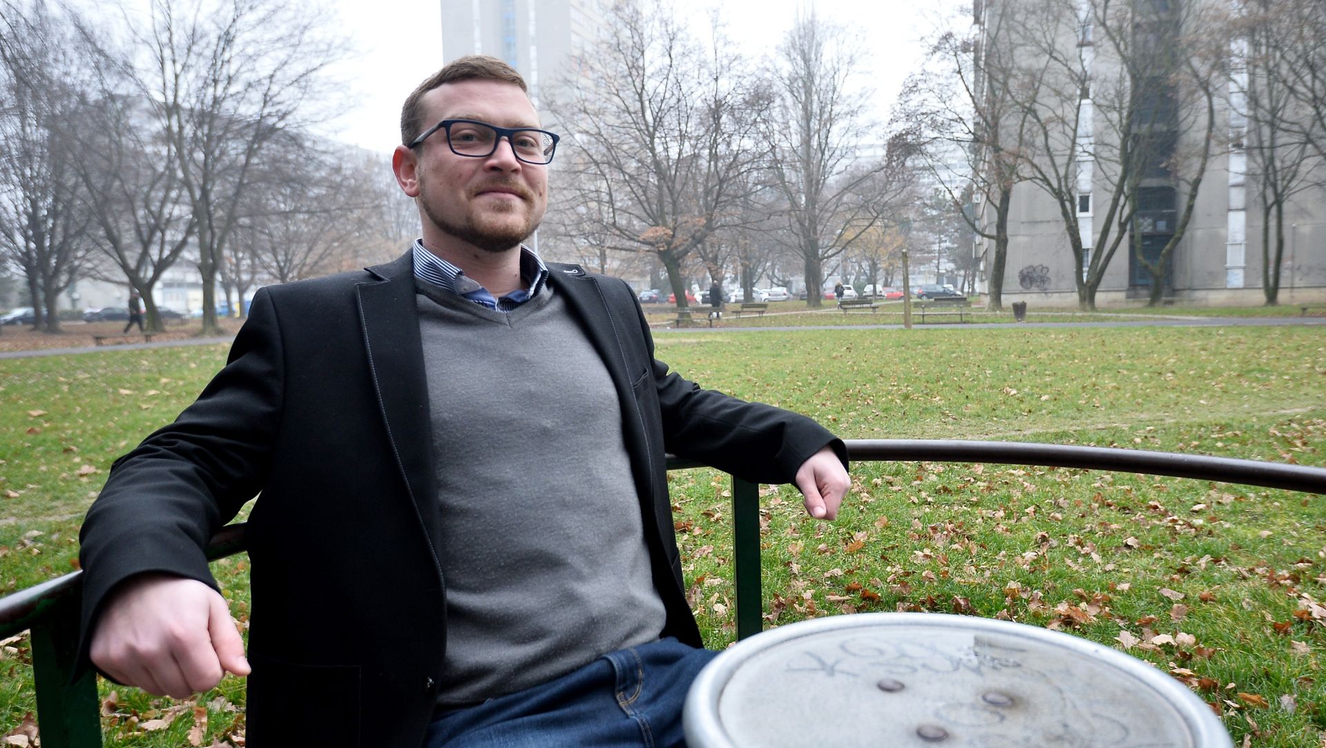 19.12.2015., Zagreb -  Dominik Etlinger, zastupnik SDP-a u Gradskoj skupstini. Photo: Marko Prpic/PIXSELL