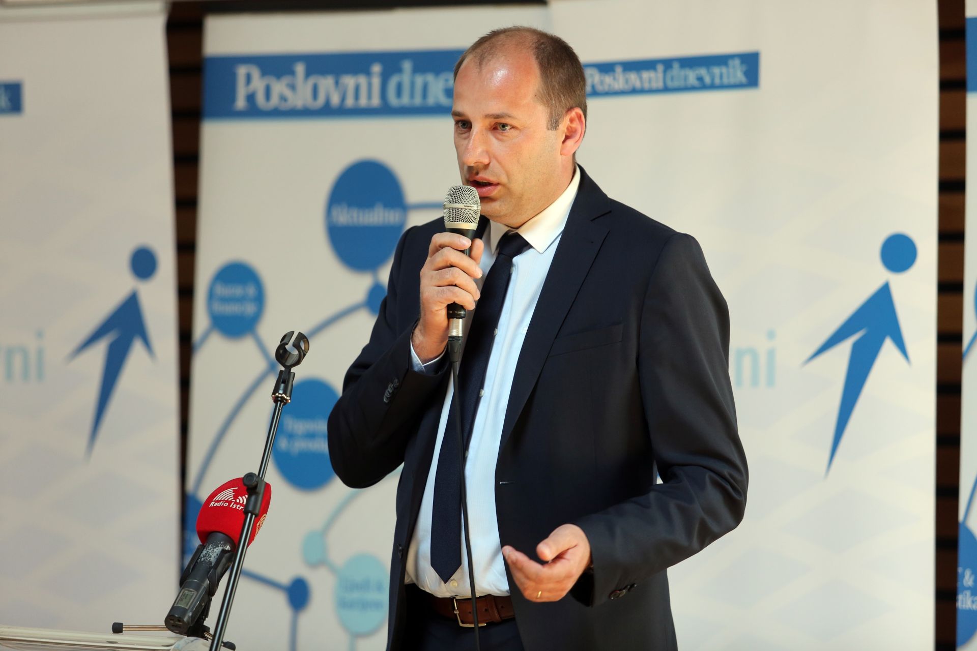 25.05.2016. Pazin - Poslovni Uzlet grada Pazina 2016. Gradonacelnik Pazina Renato Krulcic.
Photo: Goran Kovacic/PIXSELL