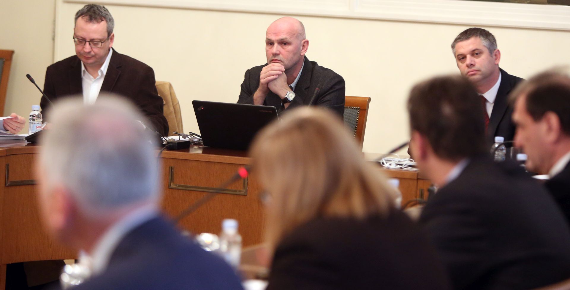 Zagreb, 25.11.2016 -  Saborski Odbor za informiranje, informatizaciju i medije odrao je tematsku sjednicu naslovljenu "Prijetnje novinarima i ugroza slobode medija". a fotografiji Vladimir Luliæ, Saa Lekoviæ, Darko Pariæ. foto HINA/ Daniel KASAP / dk