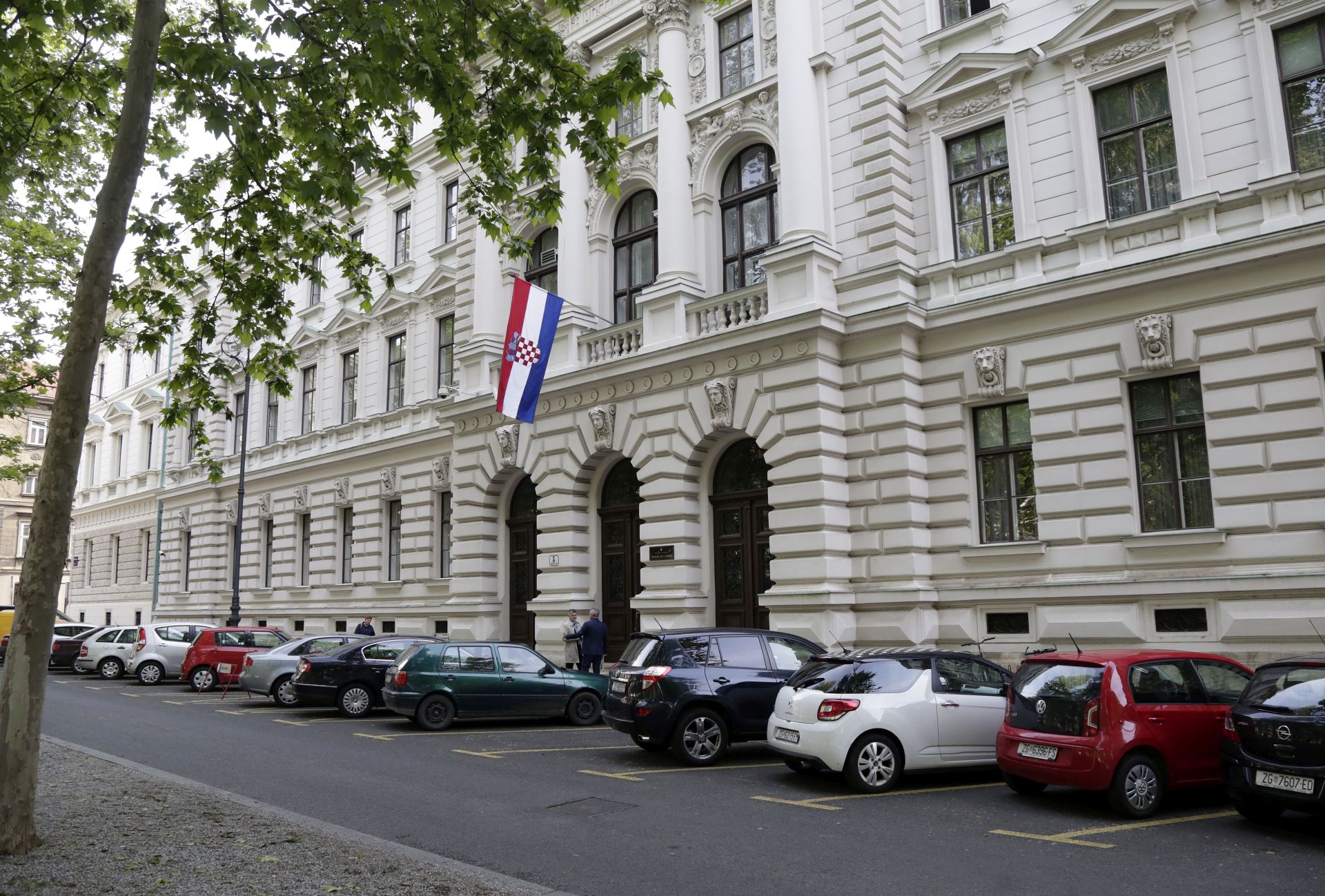 Zagreb, 16.05.2016 - Pripremno roèite za novo suðenje u sluèaju Fimi media. Na fotografiji upanijski sud u Zagrebu.
foto HINA/ Denis CERIÆ /dc