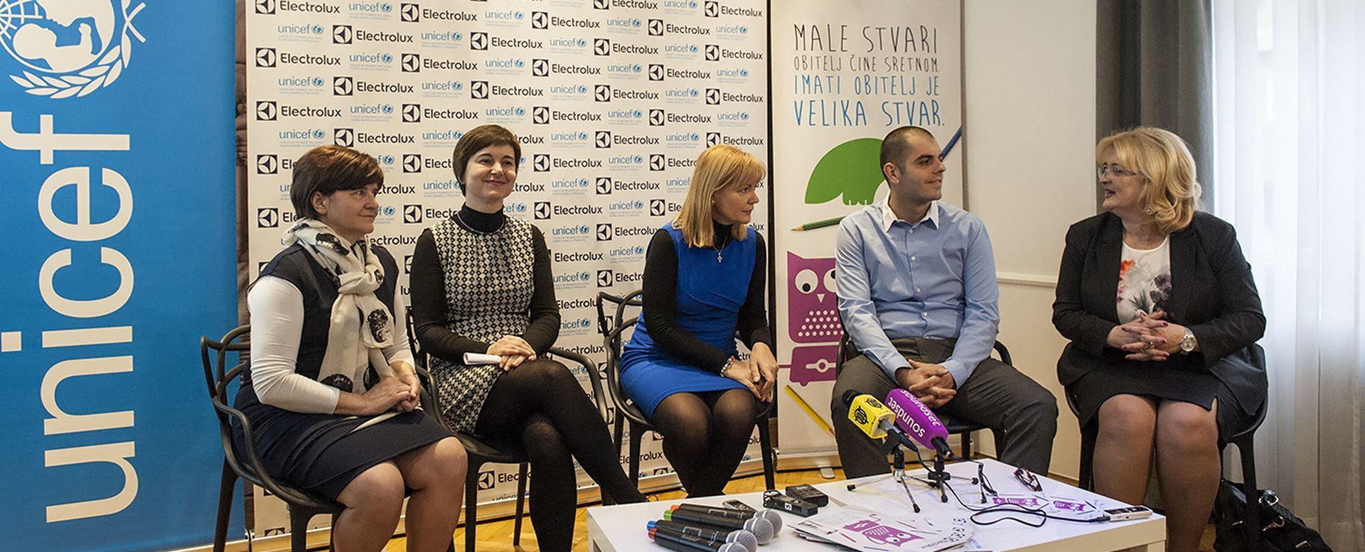 Mladenka Ravenski, Valentina Otmačić, Bernardica Juretić, Ivan Radnić i Ines Strenja Linić