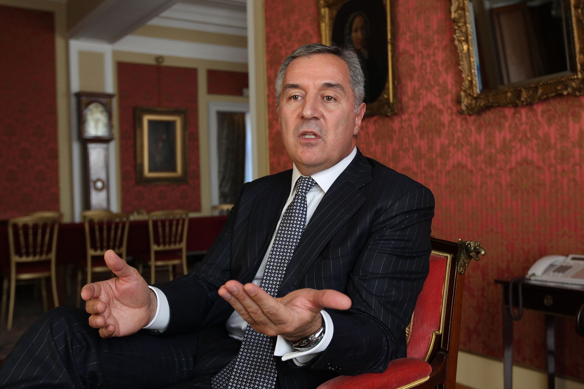 02.06.2014., Zagreb - Milo Djukanovic, predsjednik Vlade Crne Gore.
Photo: Boris Scitar/Vecernji list/PIXSELL