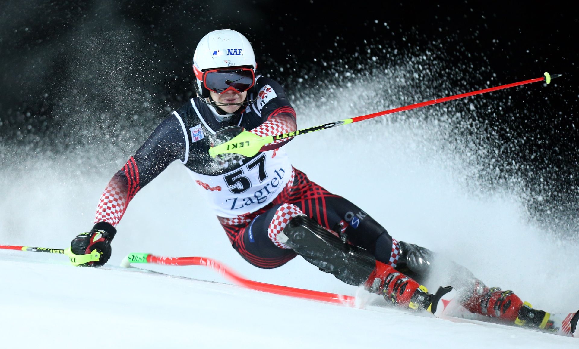 06.01.2015., Sljeme, Zagreb - VIP Snow Queen Trophy, muska utrka Snjezne kraljice. Filip Zubcic
Photo: Goran Stanzl/PIXSELL