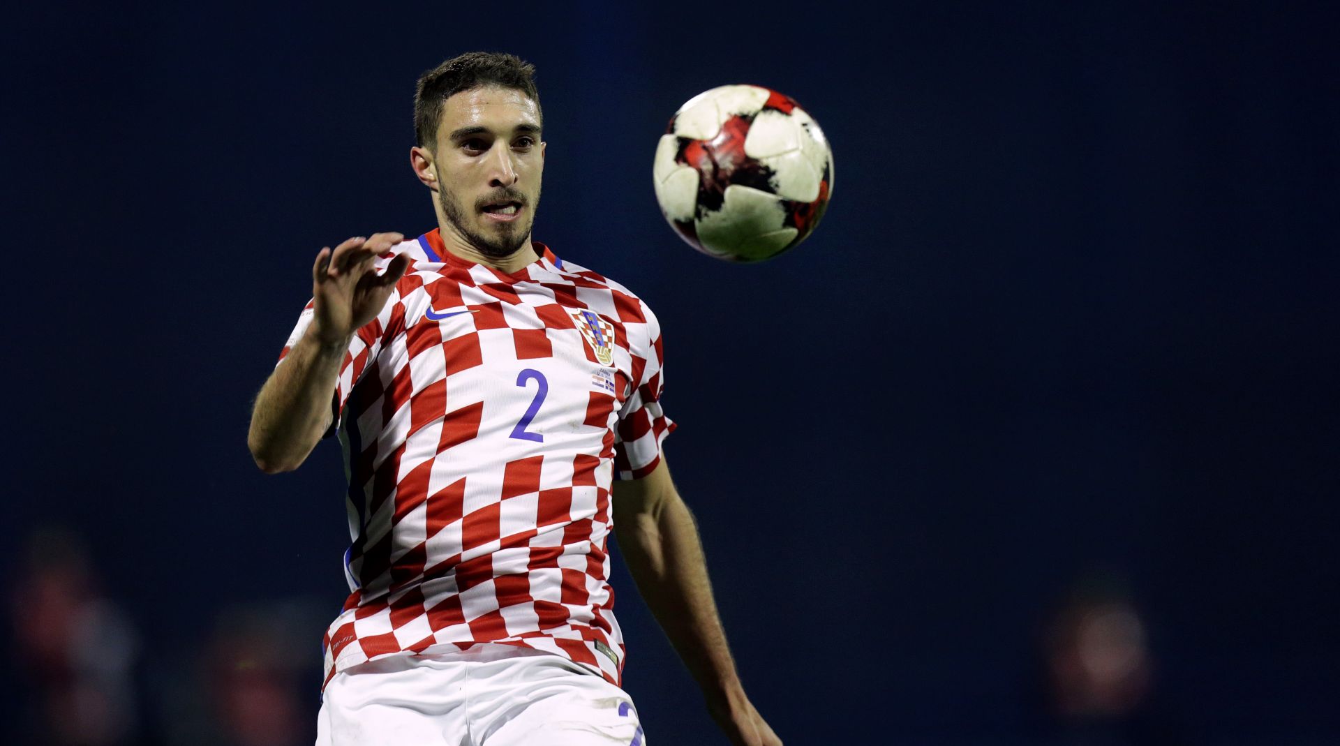 12.11.2016., stadion Maksimir, Zagreb - Kvalifikacijska utakmica za odlazak na Svjetsko prvenstvo koje ce se odrzati 2018. godine u Rusiji, skupina I, 4. kolo, Hrvatska - Island. Sime Vrsaljko. Photo: Luka Stanzl/PIXSELL