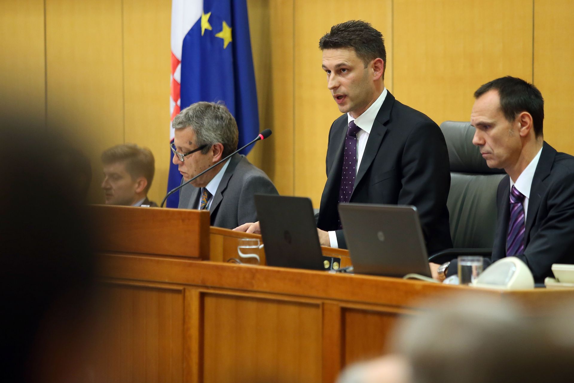 14.10.2016., Zagreb - Prvo zasjedanje Hrvatskoga sabora u 9. sazivu. Bozo Petrov. 
Photo: Jurica Galoic/PIXSELL