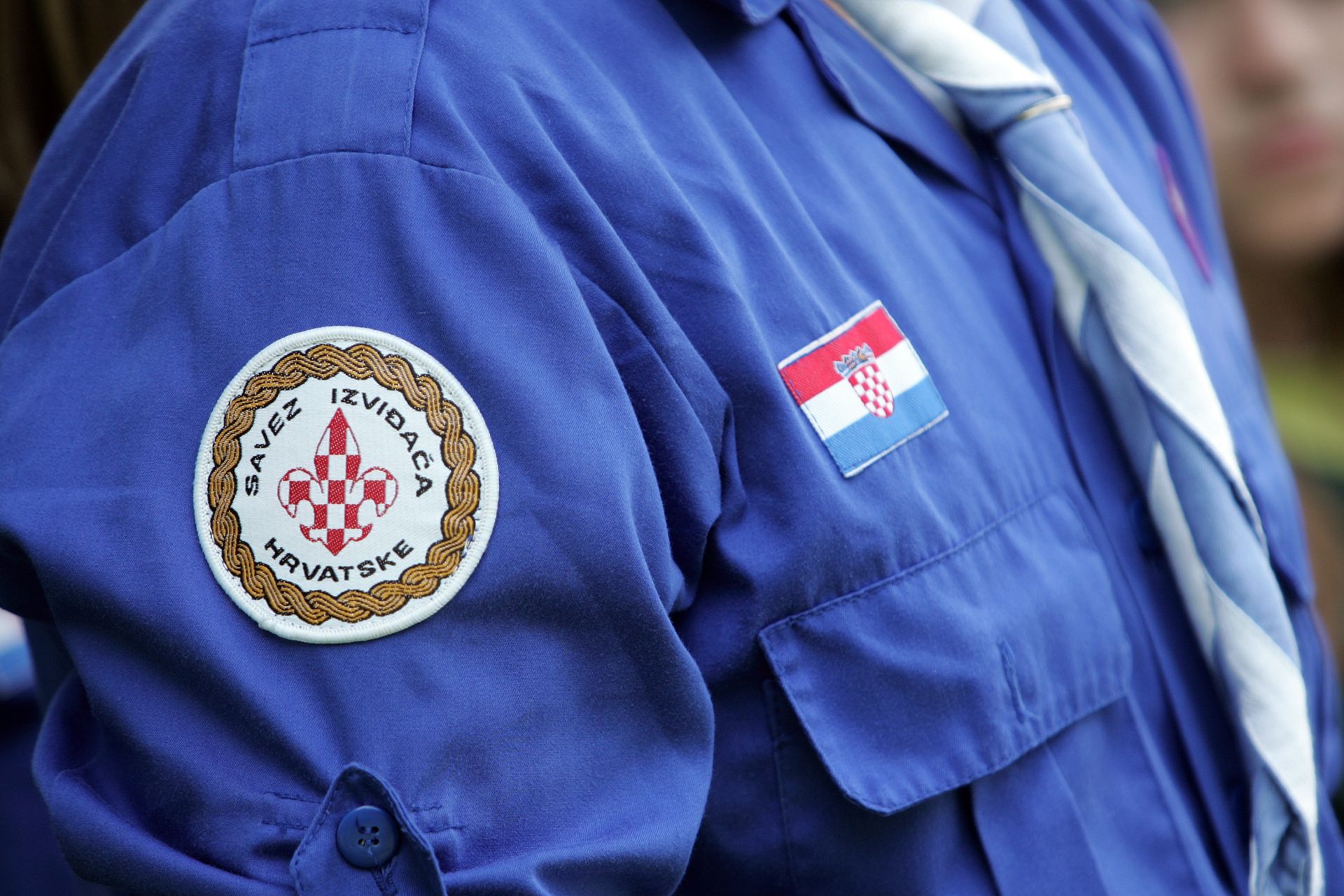 08.06.2012., Zagreb - Povodom 100 godina izvidjaca u Hrvatskoj, na policijskoj akademiji odrzano je 8. Zborovanje Saveza izvidjaca Hrvatske. Na Zborovanju su sudjelovale izvidjacke skupine iz cijele Hrvatske. Tokom dva dana koliko traje, izvidjaci ce se moci okusati u vezanju cvorova, savladavanju prepreka, slaganju satora i brojnim drugim aktivnostima.
Photo: Grgur Zucko/PIXSELL
