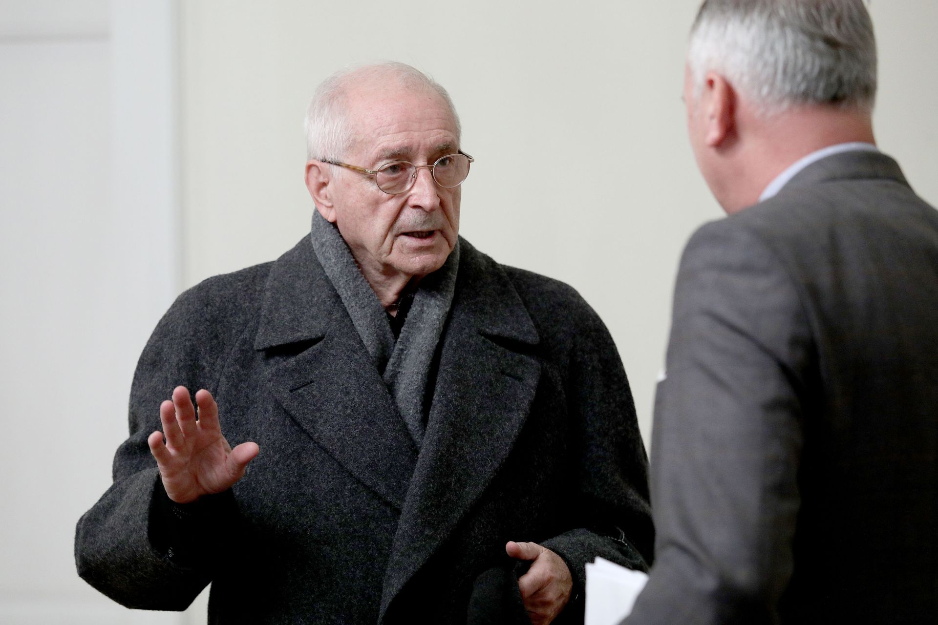 21.12.2016., Zagreb - Saborski Odbor za obrazovanje, znanost i kulturu u trecem pokusaju raspravlja o izjavi drzavnog tajnika Gluncica o Pisa testovima.  Andro Krstulovic Opara, Vlatko Silobrcic. 
Photo: Patrik Macek/PIXSELL