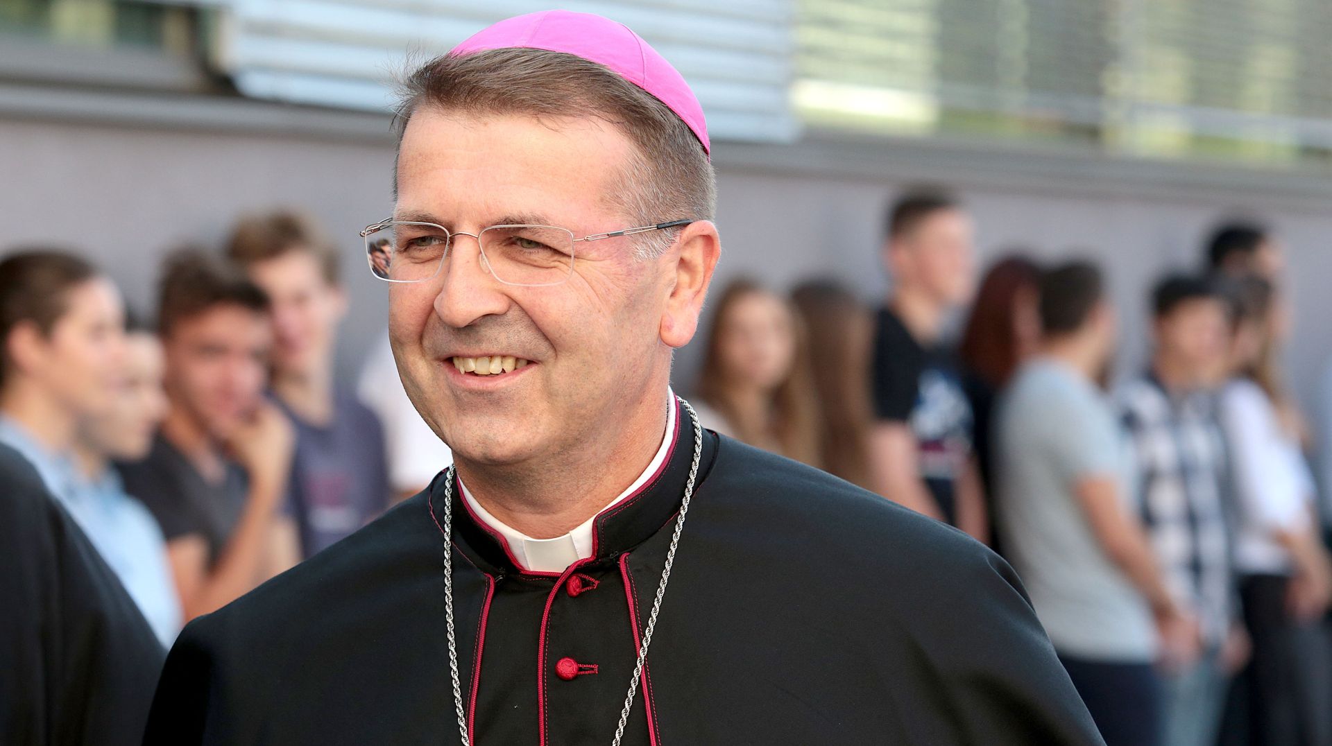 09.09.2016., Zagreb - Carigradski patrijarh Bartolomej I posjetio je danas Zagreb. U Srpskoj pravoslavnoj gimnaziji prisustvovao je bogosluzju i simpoziju o Jasenovcu i zrtvama genocida. Ivan Sasko. Photo: Patrik Macek/PIXSELL