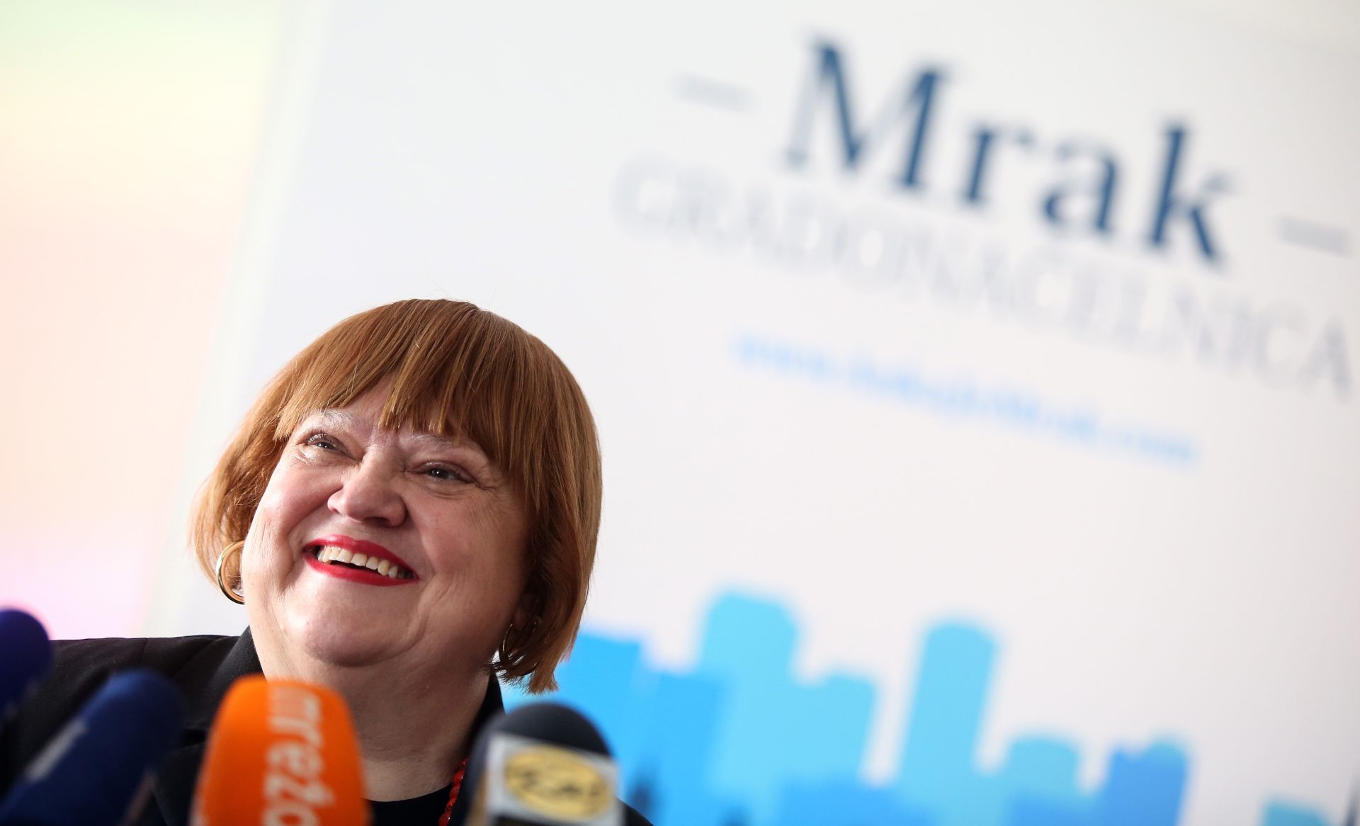 12.01.2017., Zagreb - Predstavljanje programa Pametno gospodarenje otpadom kandidatkinje za gradonacelnicu Zagreba Anke Mrak Taritas. 
Photo: Petar Glebov/PIXSELL