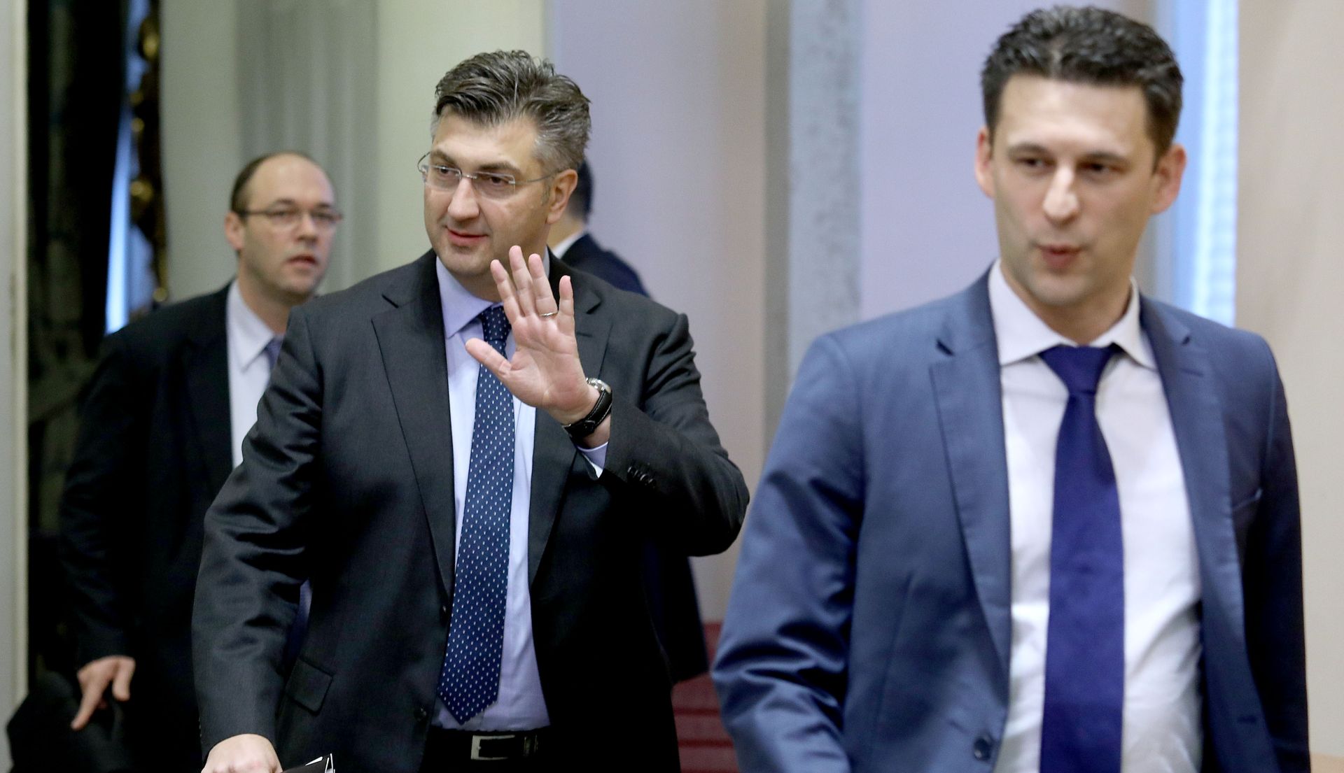 18.01.2017., Zagreb - Drugog dana 3. sjednice Sabora premijer Andrej Plenkovic podnio je izvjesce o sastancima Europskoga vijeca.  Andrej Plenkovic, Bozo Petrov.
photo: Patrik Macek/PIXSELL