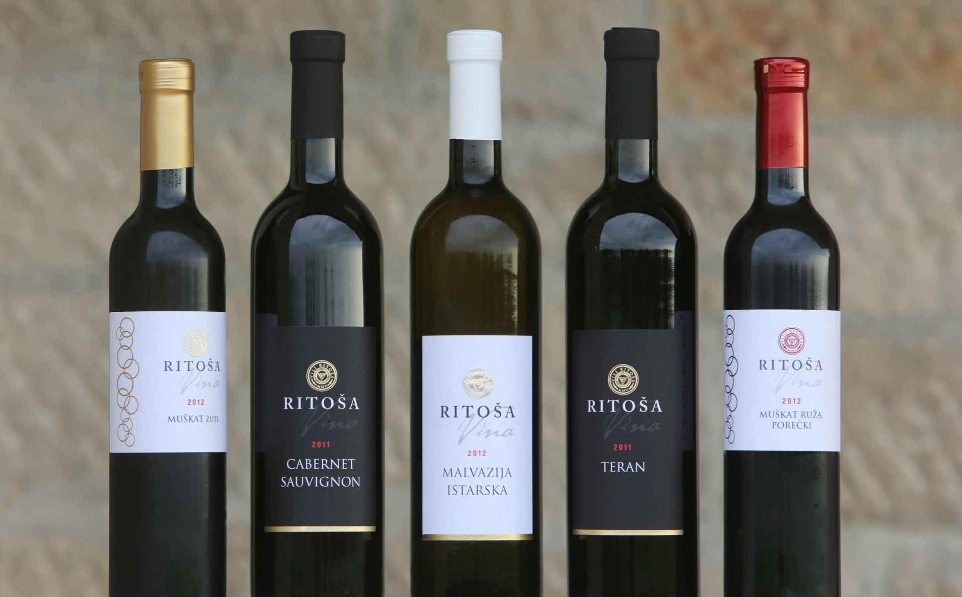 21.06.2013., Porec - Vili Ritosa je zajedno s kceri Anom, u kratkom  roku koliko boravi na vinskoj sceni uspio pokazati sto znaci volja i predani rad u vinogradu i podrumu za kvalitetu i ujednacenu stilistiku konacnog proizvoda. Ritosni vinogradi stari su tek 6 godina, a posebnu paznju obitelj posvecuje primjeni novih tehnologija te doziranom i pravovremenom navodnjavanju sa ciljem uravnotezenja sastava sirovine. Od sorti grozdja zastupjene su Malvazija, Teran i Cabernet Sauvignon. 
Photo: Robert Anic/PIXSELL
