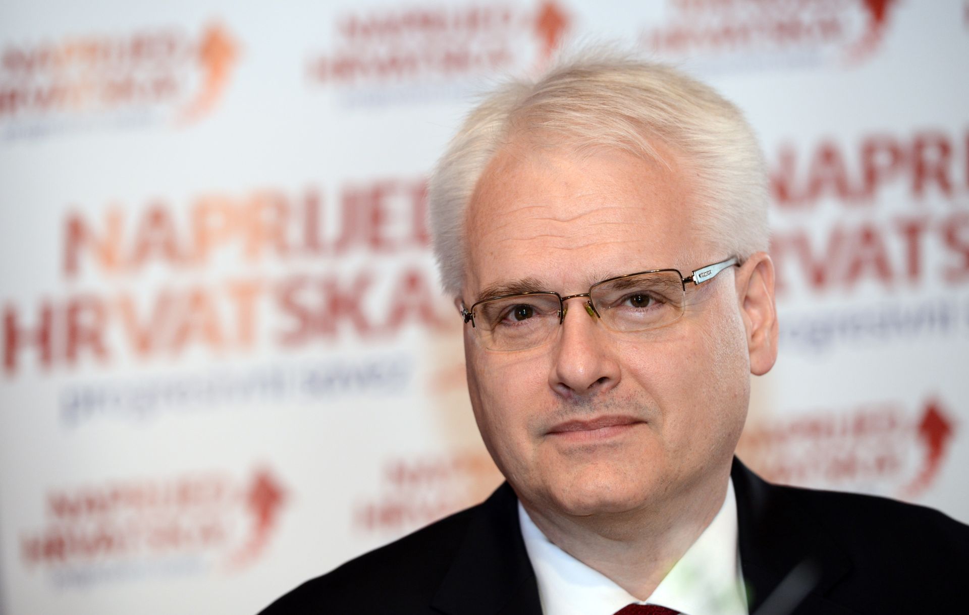 22.08.2015., Varazdin - U hotelu Turist predstavljen je program koalicije Uspjesna Hrvatska. Predsjednik stranke Naprijed Hrvatska - Progresivni savez Ivo Josipovic. Photo: Marko Jurinec/PIXSELL