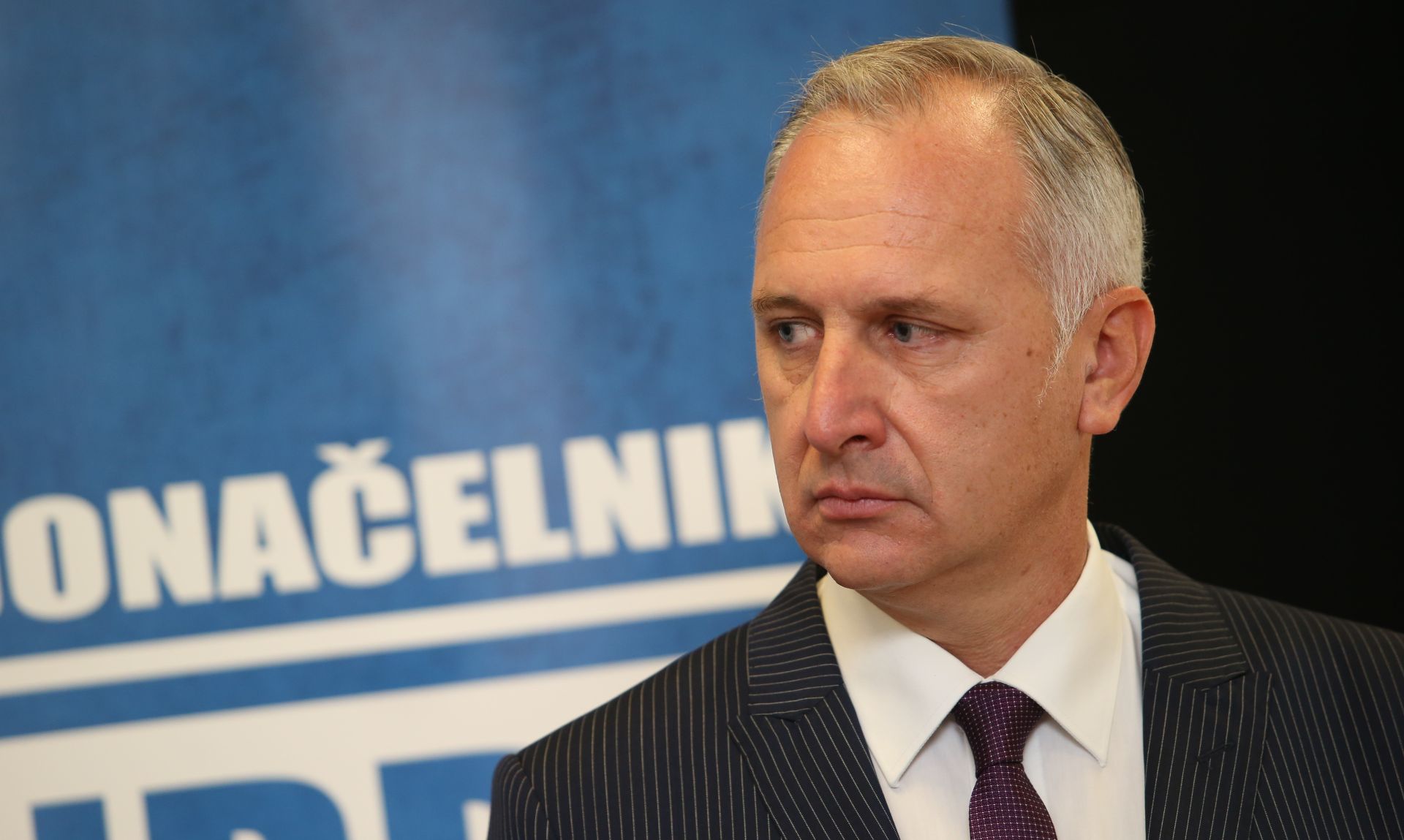 23.11.2016., Split - U prostorijama Gradskog odbora splitskog HDZ-a Petar Skoric predstavio je kandidata za gradonacelnika Andru Krstulovic Oparu.
Photo: Ivo Cagalj/PIXSELL